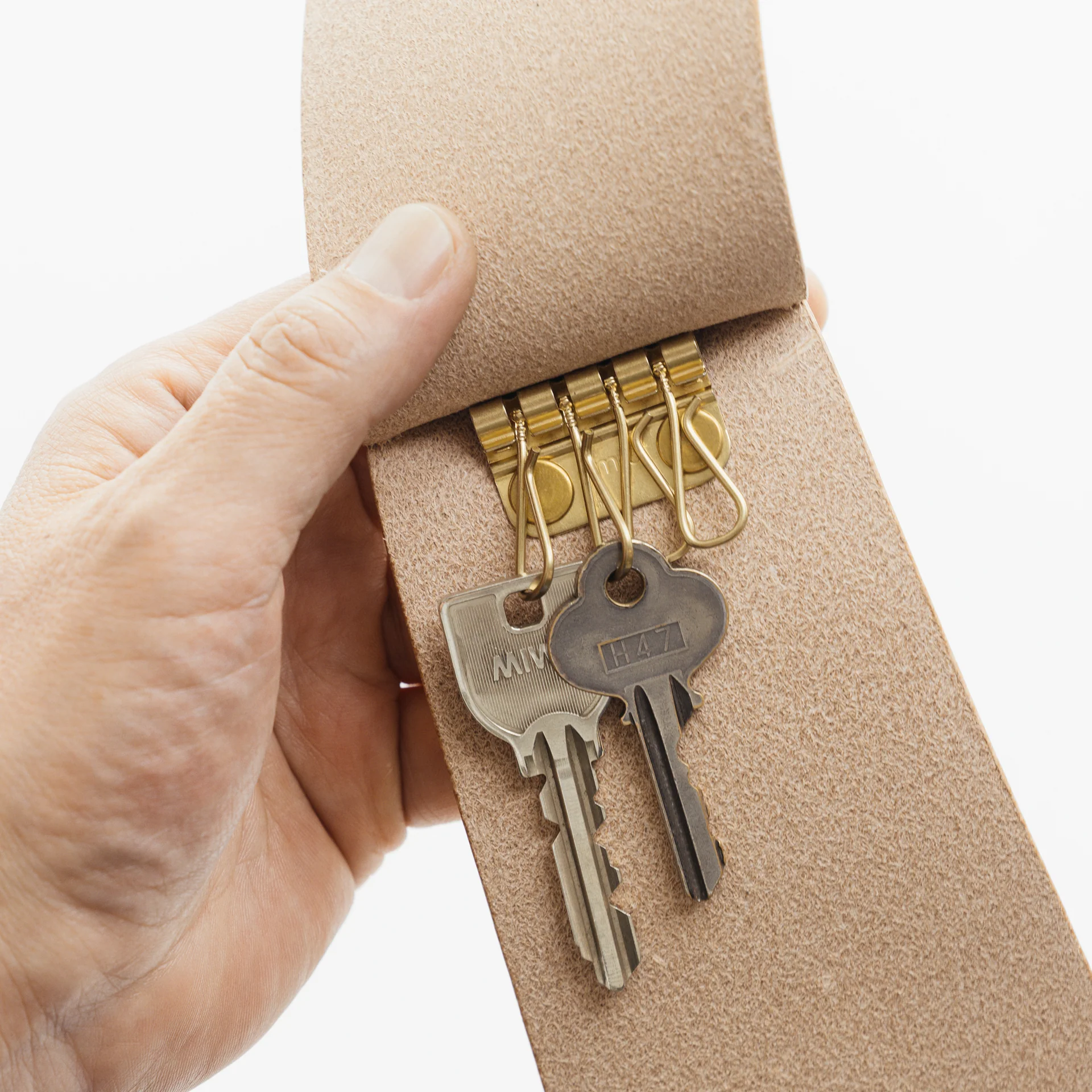 HTS Key - Schlüsselanhänger aus Leder - The Superior Labor