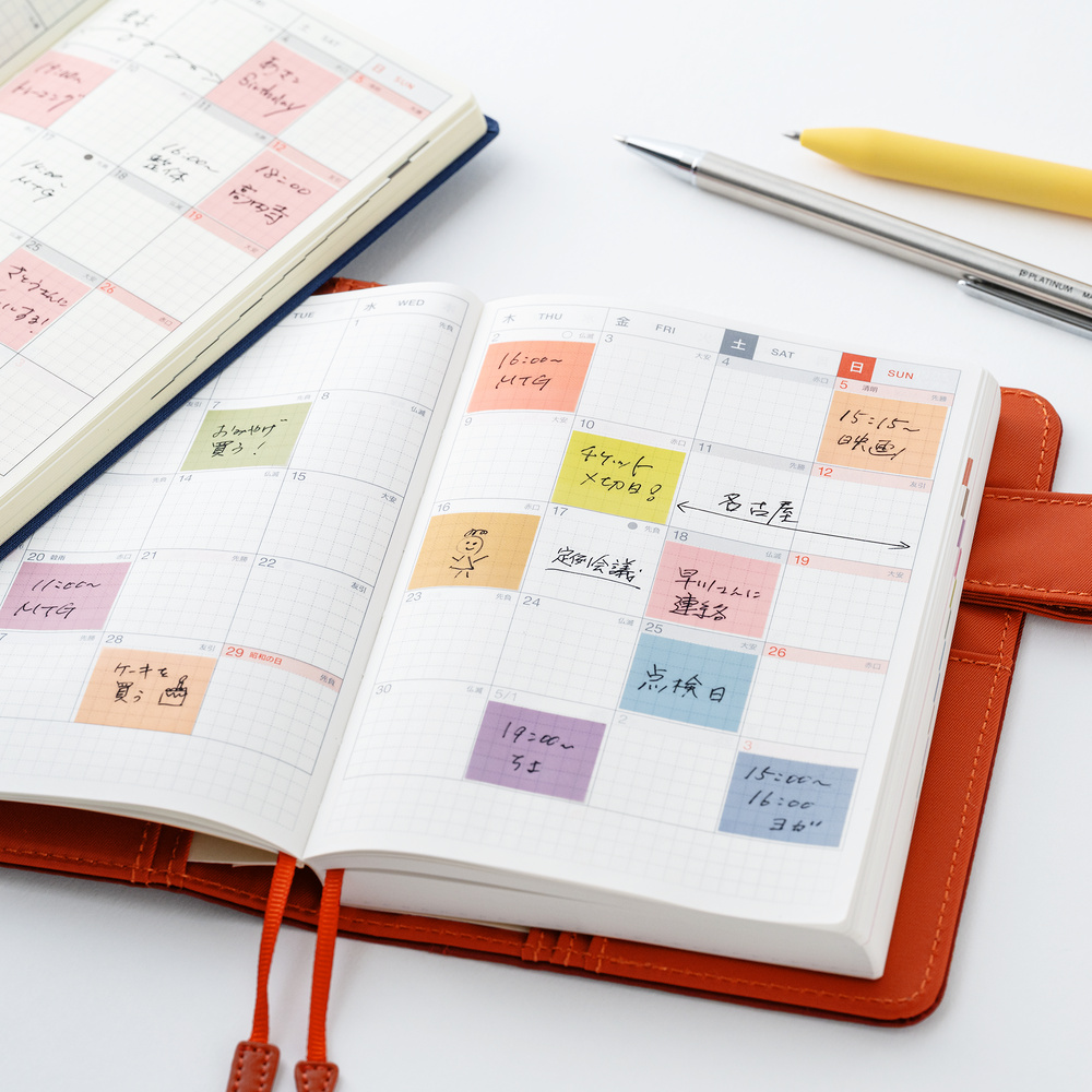 Haftnotizen transparent – TSUKI no IRO: Tiles | Hobonichi