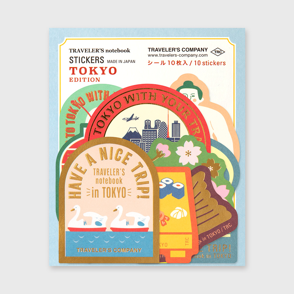 TRAVELER'S Notebook TOKYO Sticker Set von TRAVELER'S COMPANY JAPAN aus der Kategorie Limited Editionen und Raritäten mit der Artikelnummer 84807006