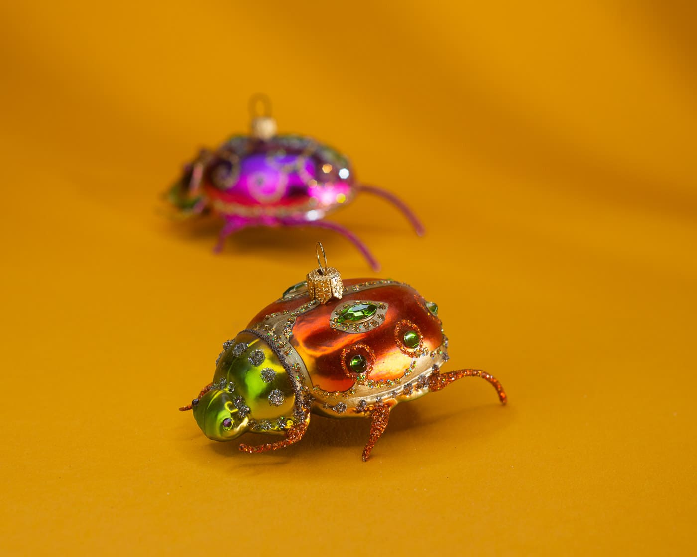 Käfer, grün/orange mit Steinen - Christbaumschmuck aus Glas-2252.01-Hanco-Christbaumschmuck Käfer, grün/orange mit Steinen - Christbaumschmuck aus Glas von Hanco aus der Kategorie Christbaumschmuck mit der Artikelnummer 2252.01