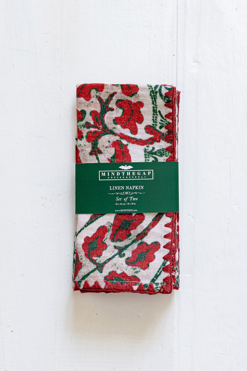 HEIRLOOM - Leinen Serviette (2er Set) von MINDTHEGAP aus der Kategorie Geschenkideen mit der Artikelnummer KL00007