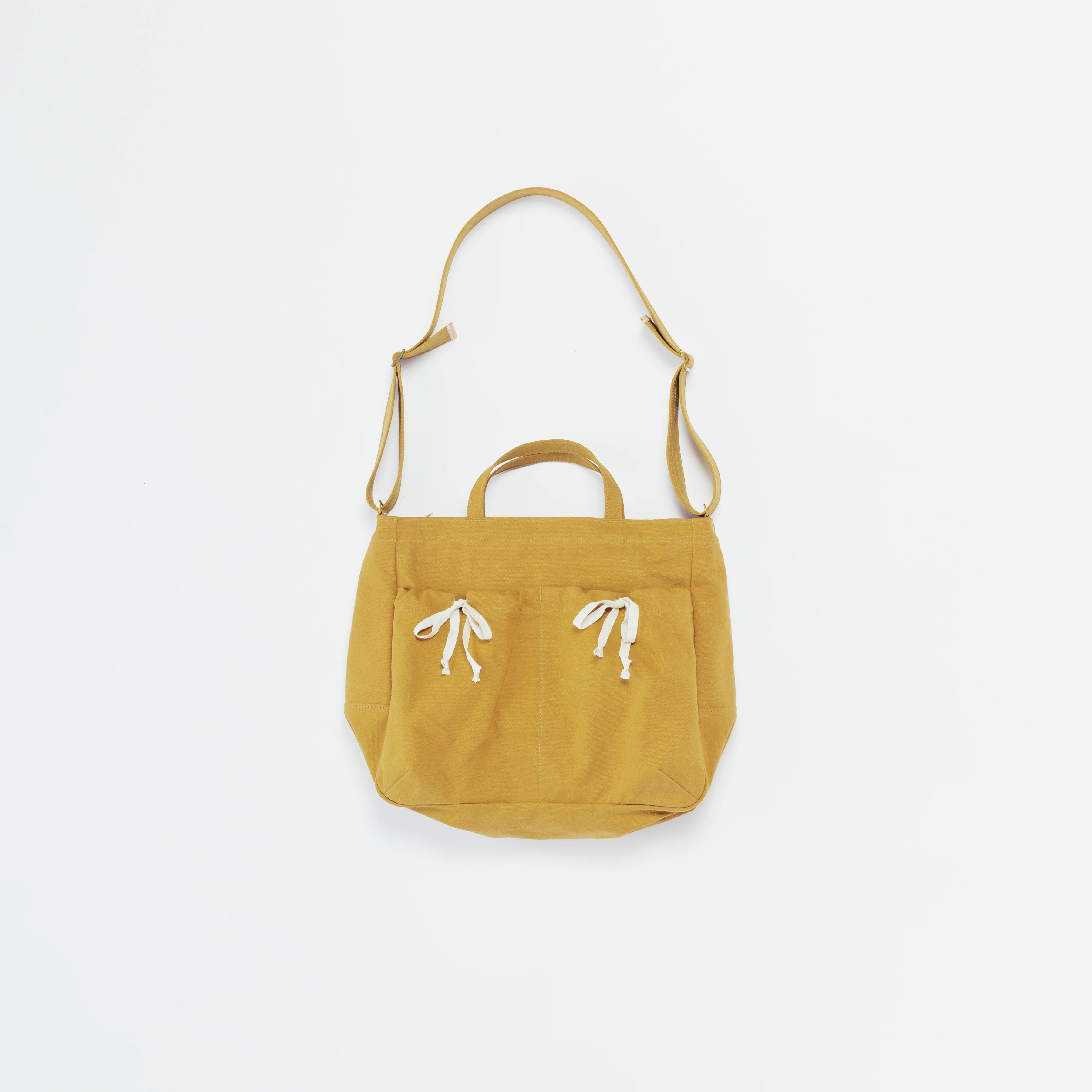 Two Pocket Shoulder Bag - Schultertasche aus Baumwolle - The Superior Labor - *Pre-order/Vorbestellung*