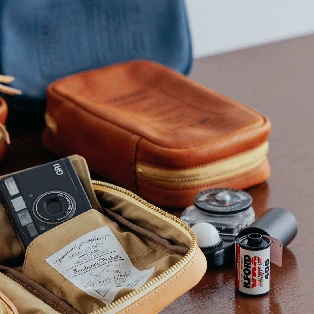 Utility Leather Case - Stamped Series - The Superior Labor - *Pre-order/Vorbestellung*