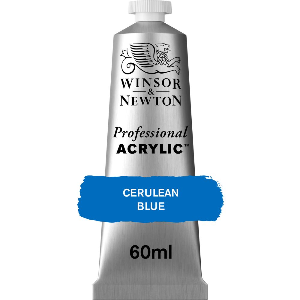 137 - Cerulean Blue - 60ml Professional Acrylic von Winsor&Newton - S5