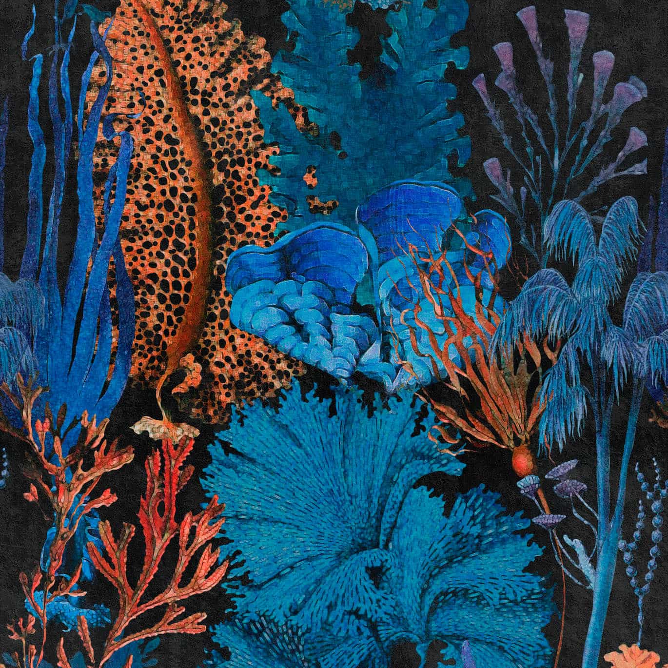 Tapete CORAL REEF Ultramarine-WP20298-MINDTHEGAP-MIND THE GAP Tapete CORAL REEF Ultramarine von MINDTHEGAP aus der Kategorie MIND THE GAP mit der Artikelnummer WP20298