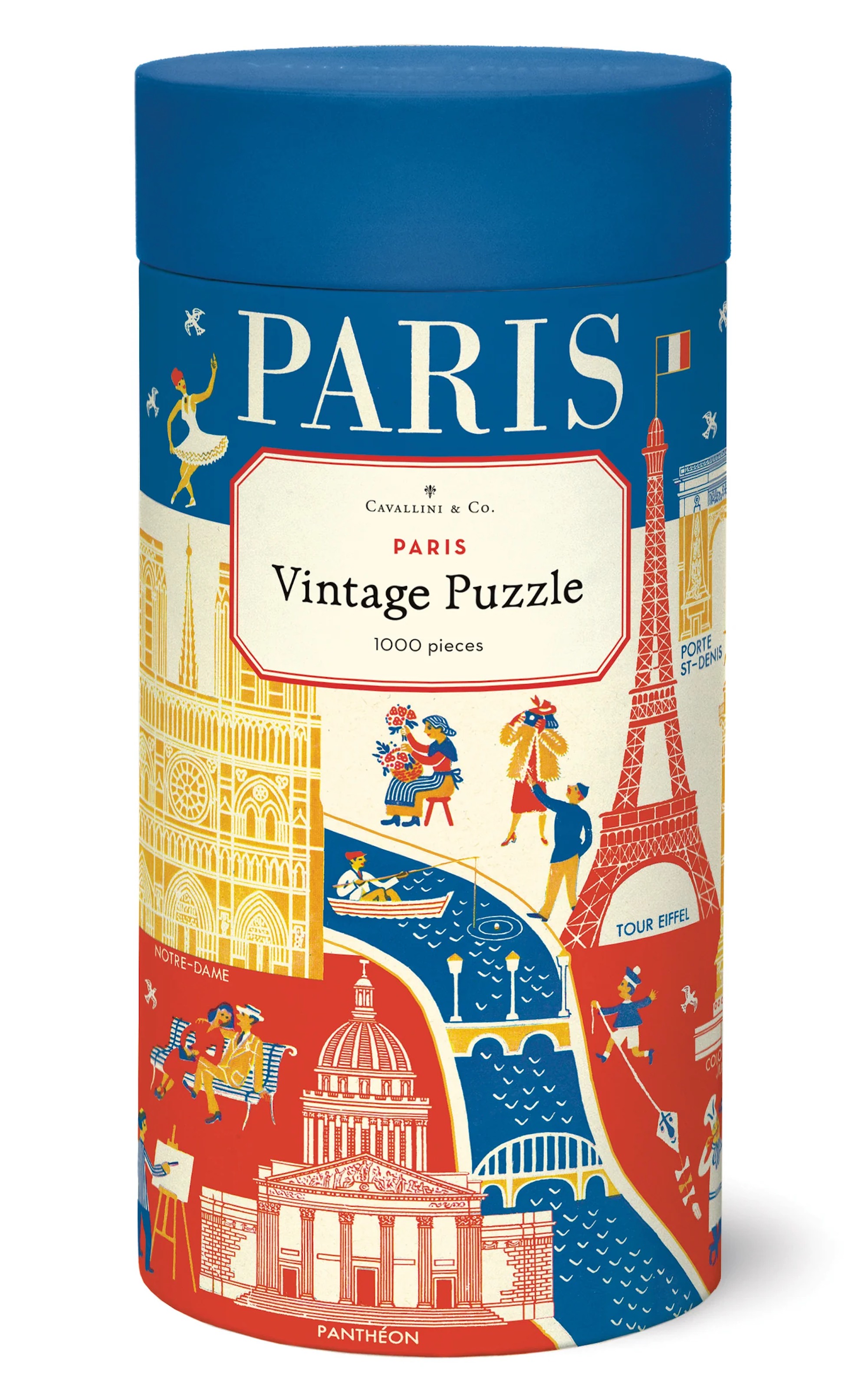 Paris - Vintage Puzzle von Cavallini - 1.000 Teile Paris - Vintage Puzzle von Cavallini - 1.000 Teile