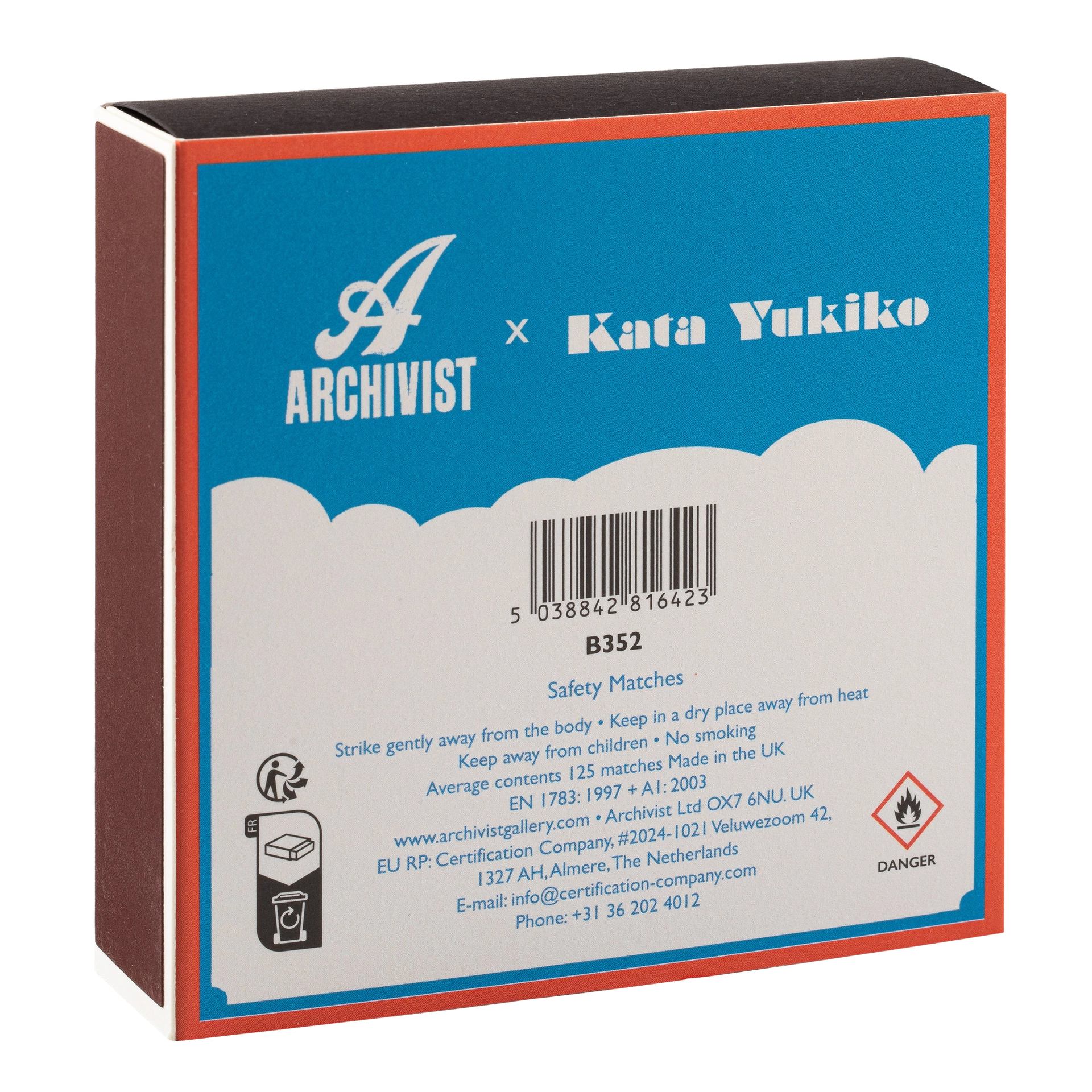 Streichhölzer "Lighthouse View" - Square Matches von Archivist