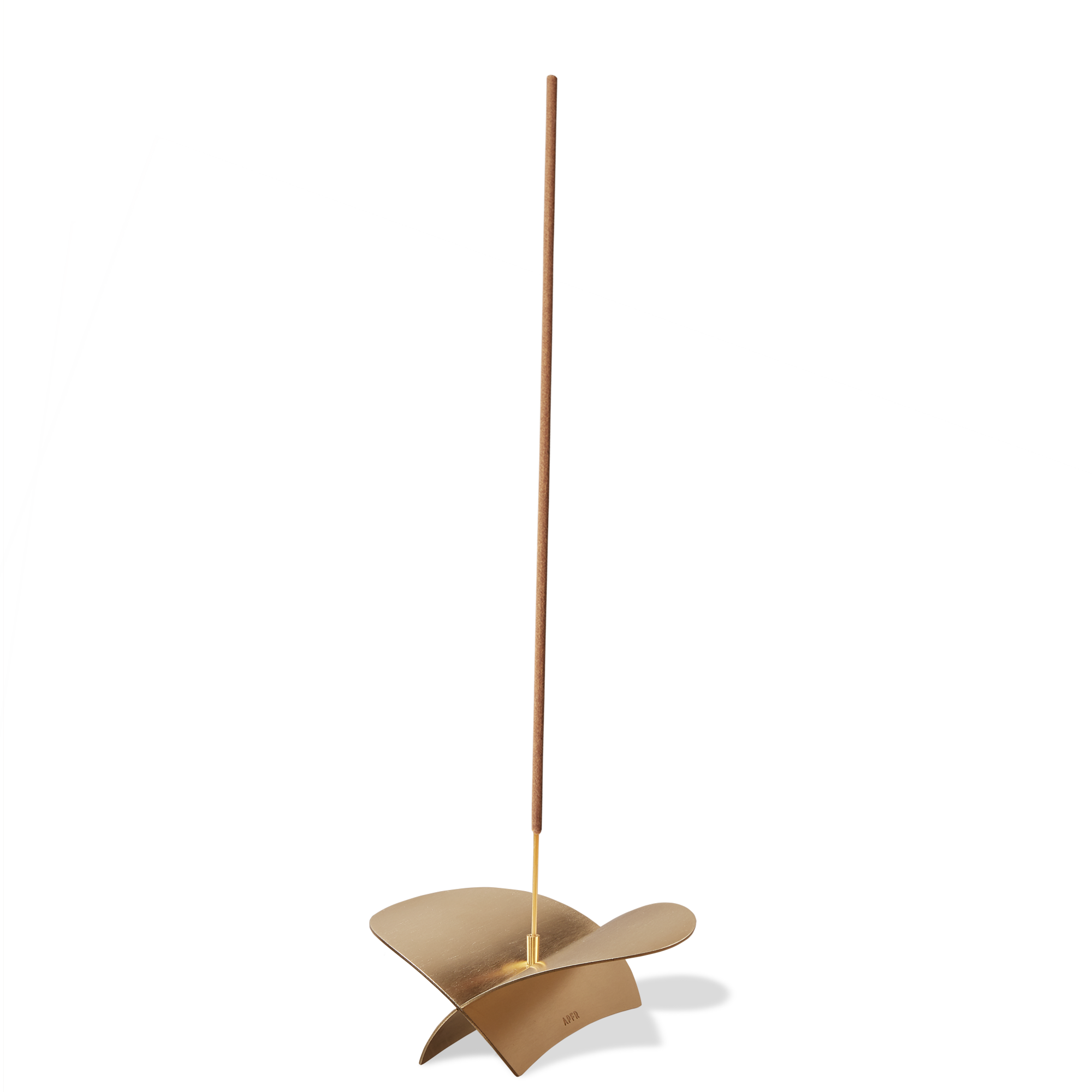 Räucherstäbchenhalter #1 aus Messing - BRASS INCENSE HOLDER - APFR