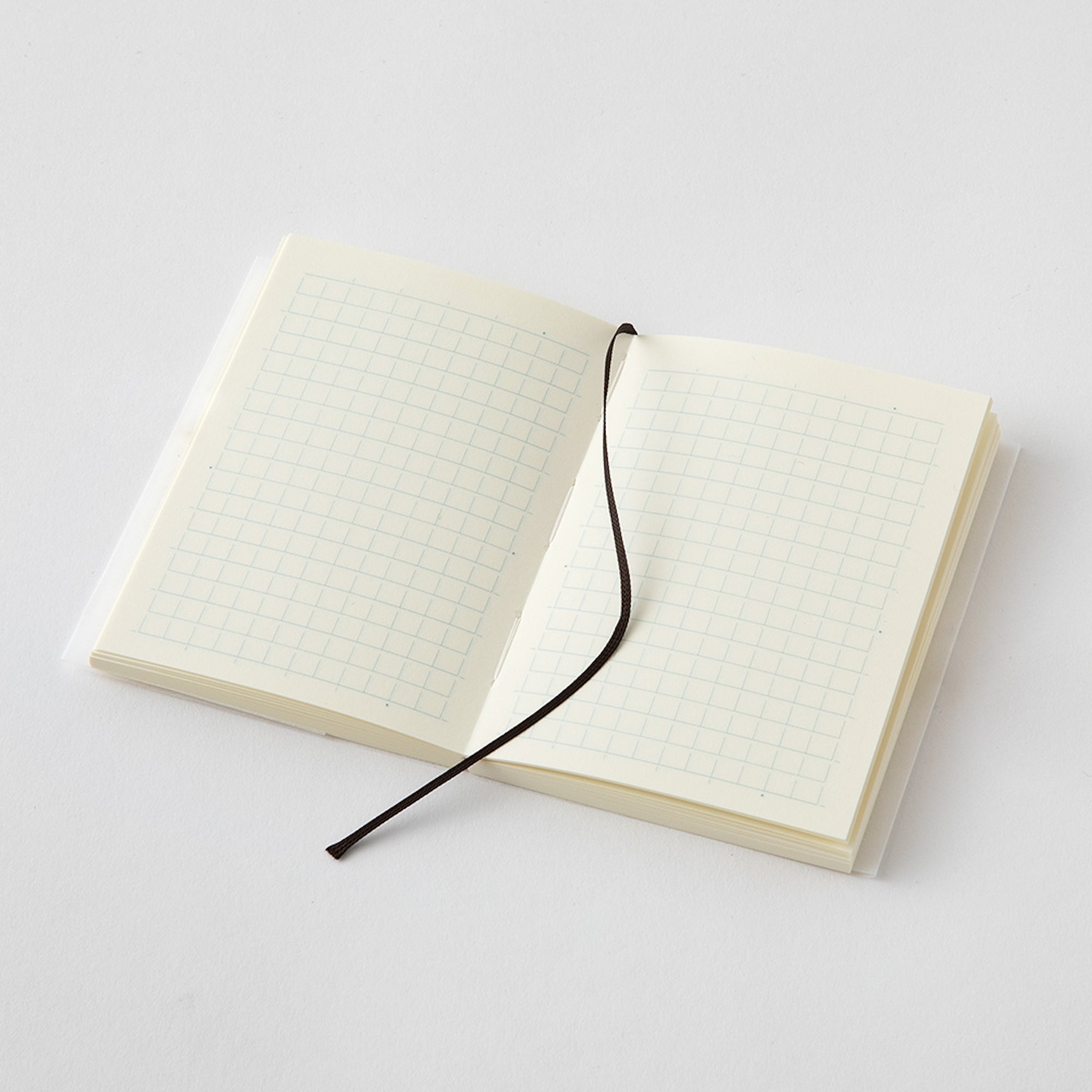 MD Notebook - A7 - kariert / grid - Midori Notizbuch