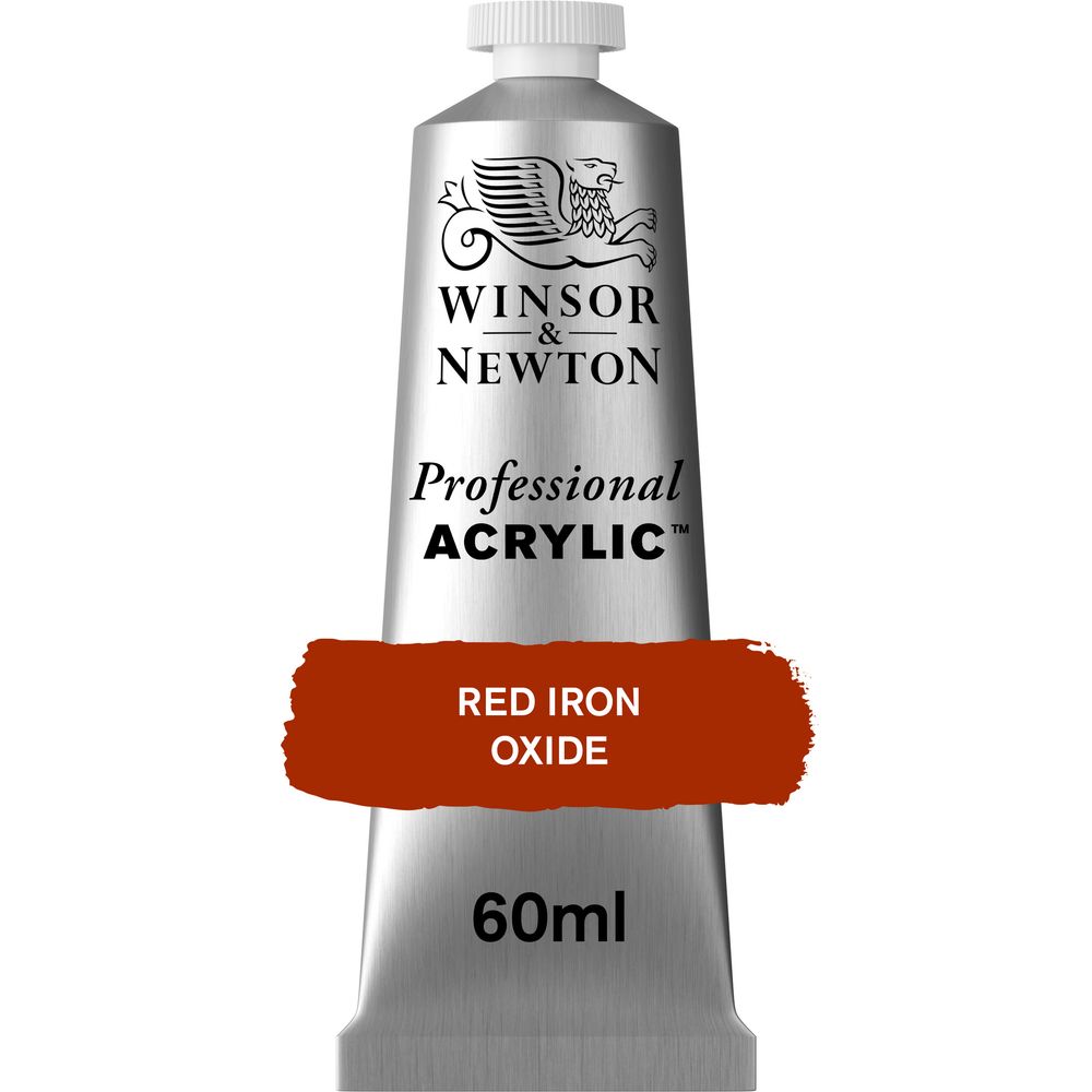 560 - Red Iron Oxide - 60ml Professional Acrylic von Winsor&Newton - S1