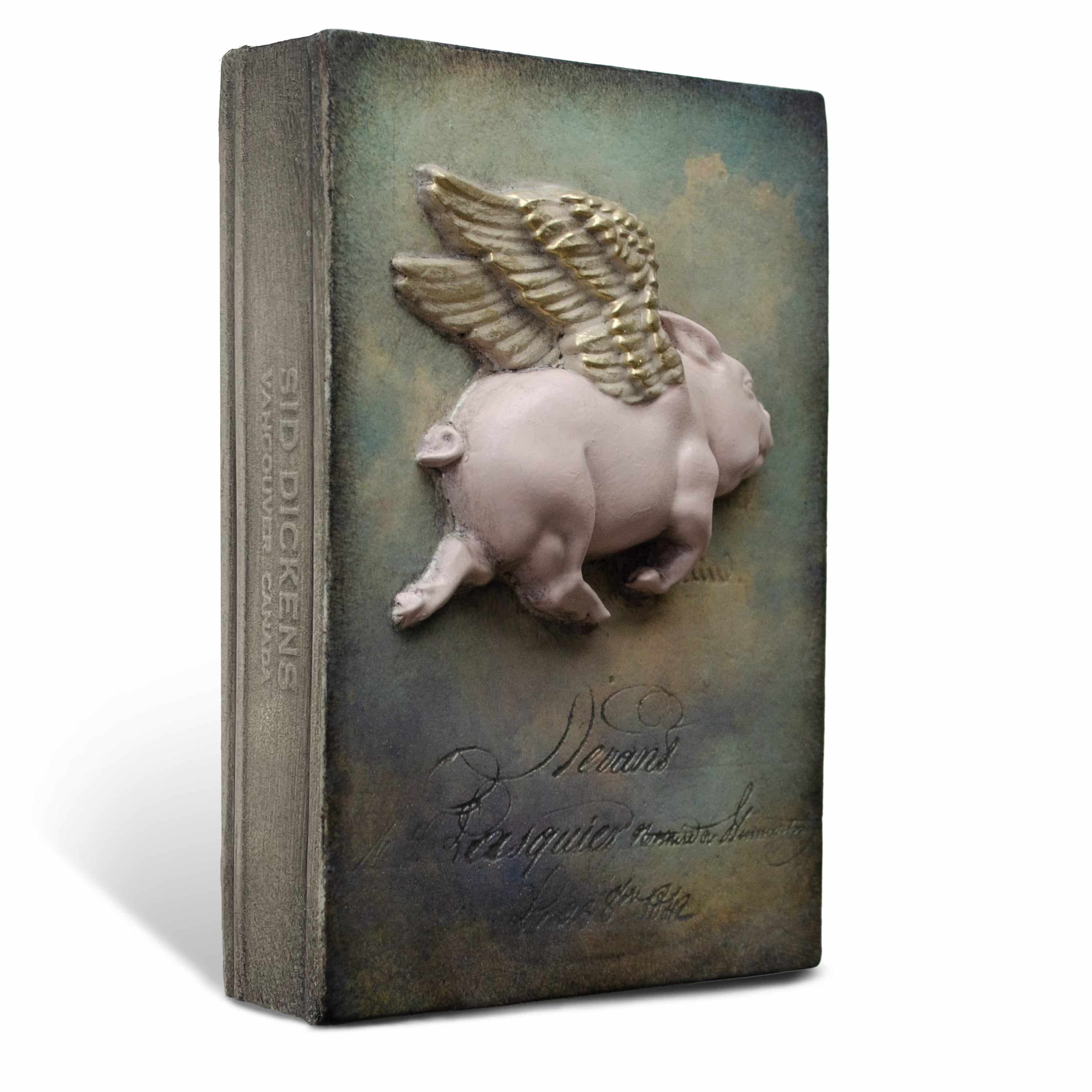 T534 - When Pigs Fly - Memory Block Sid Dickens-T534-Sid Dickens-Memory Blocks T534 - When Pigs Fly - Memory Block Sid Dickens von Sid Dickens aus der Kategorie Memory Blocks mit der Artikelnummer T534