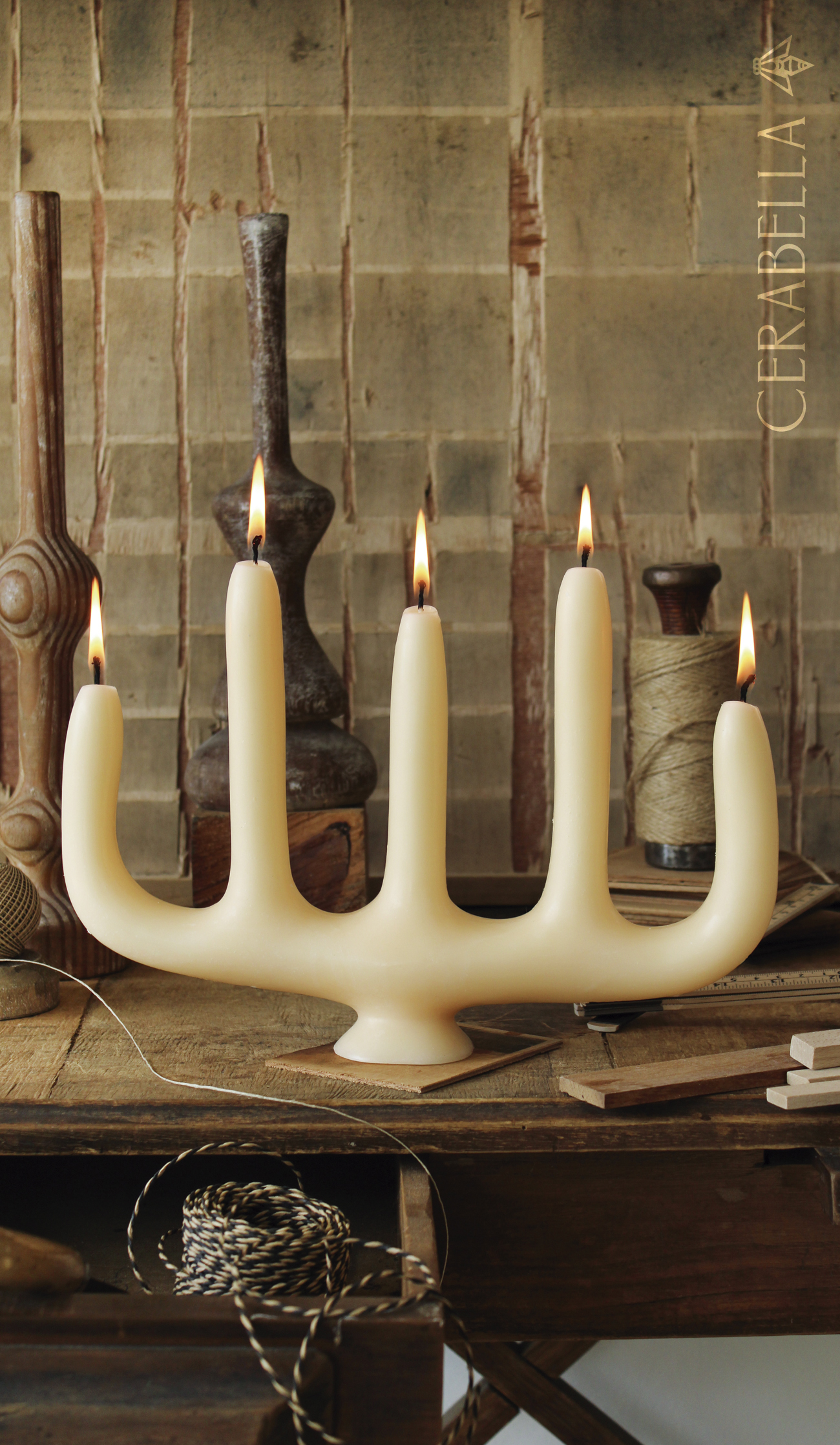 SYBILA "Candelabro" - Kerzenskulptur - Cerabella SYBILA "Candelabro" - Kerzenskulptur - Cerabella
