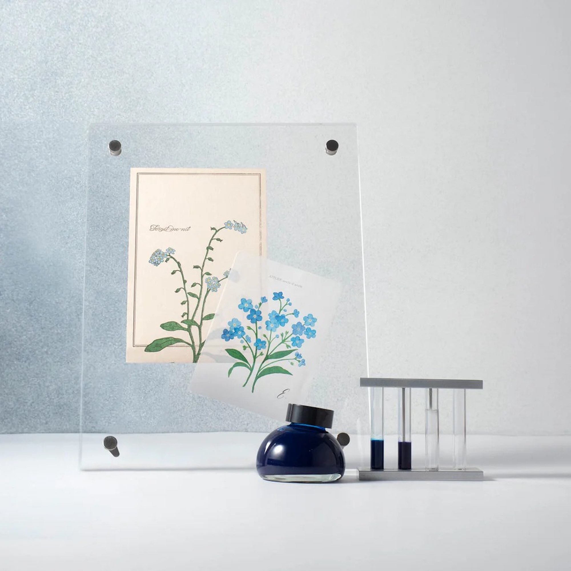 Limited Edition - Spring Blue - Pigmenttinte von Kakimori Limited Edition - Spring Blue - Pigmenttinte von Kakimori
