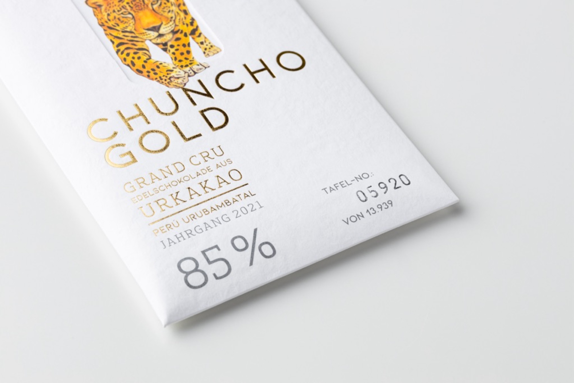 Chuncho Gold - 85% - GRAND CRU Edelschokolade aus Urkakao - Perù Puro Chuncho Gold - 85% - GRAND CRU Edelschokolade aus Urkakao - Perù Puro