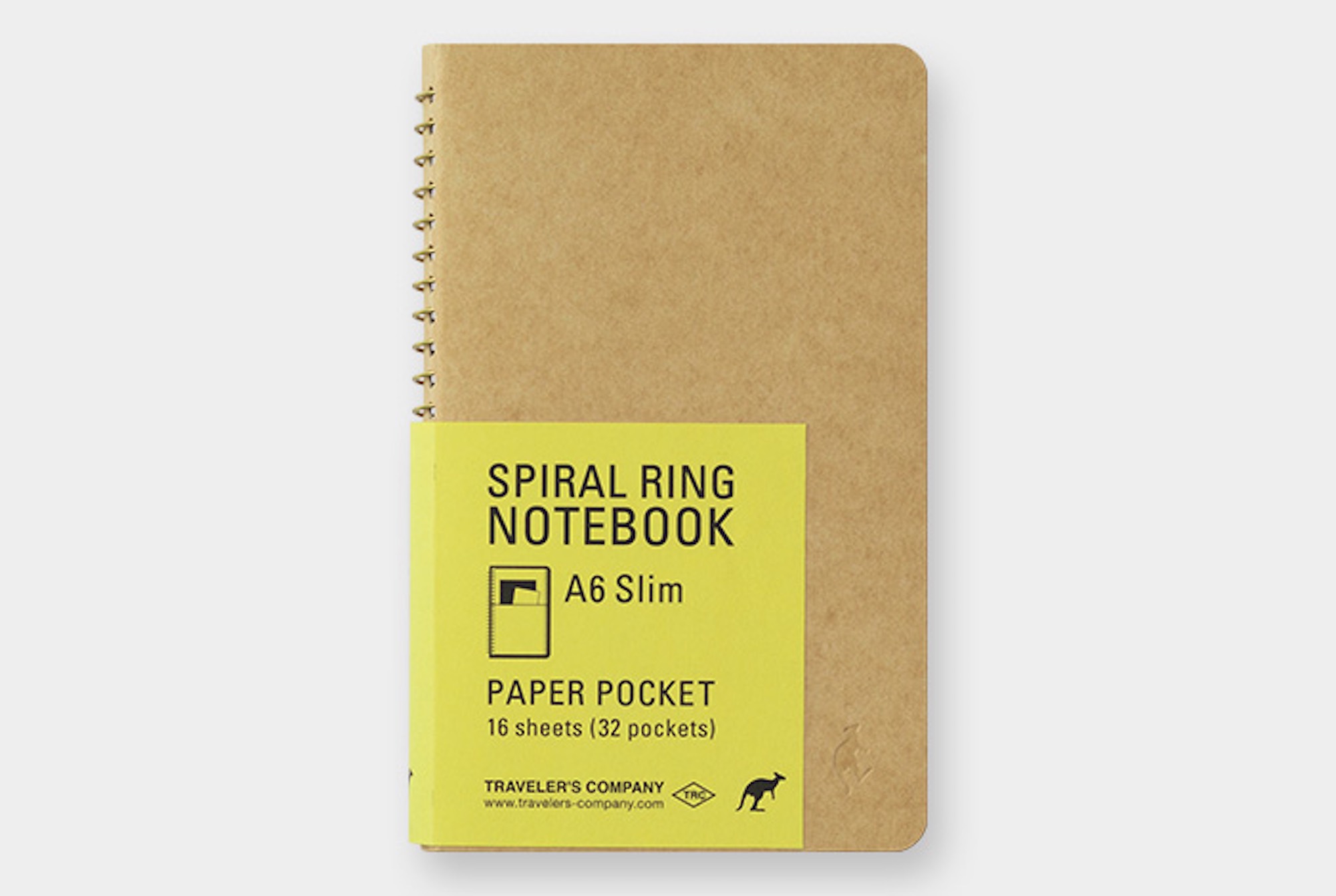 Spiral-Notizbuch - Paper Pocket - A6 - TRAVELER'S COMPANY-15243006-TRAVELER'S COMPANY JAPAN-Spiral Ring Notebooks Spiral-Notizbuch - Paper Pocket - A6 - TRAVELER'S COMPANY von TRAVELER'S COMPANY JAPAN aus der Kategorie Spiral Ring Notebooks mit der Artikelnummer 15243006