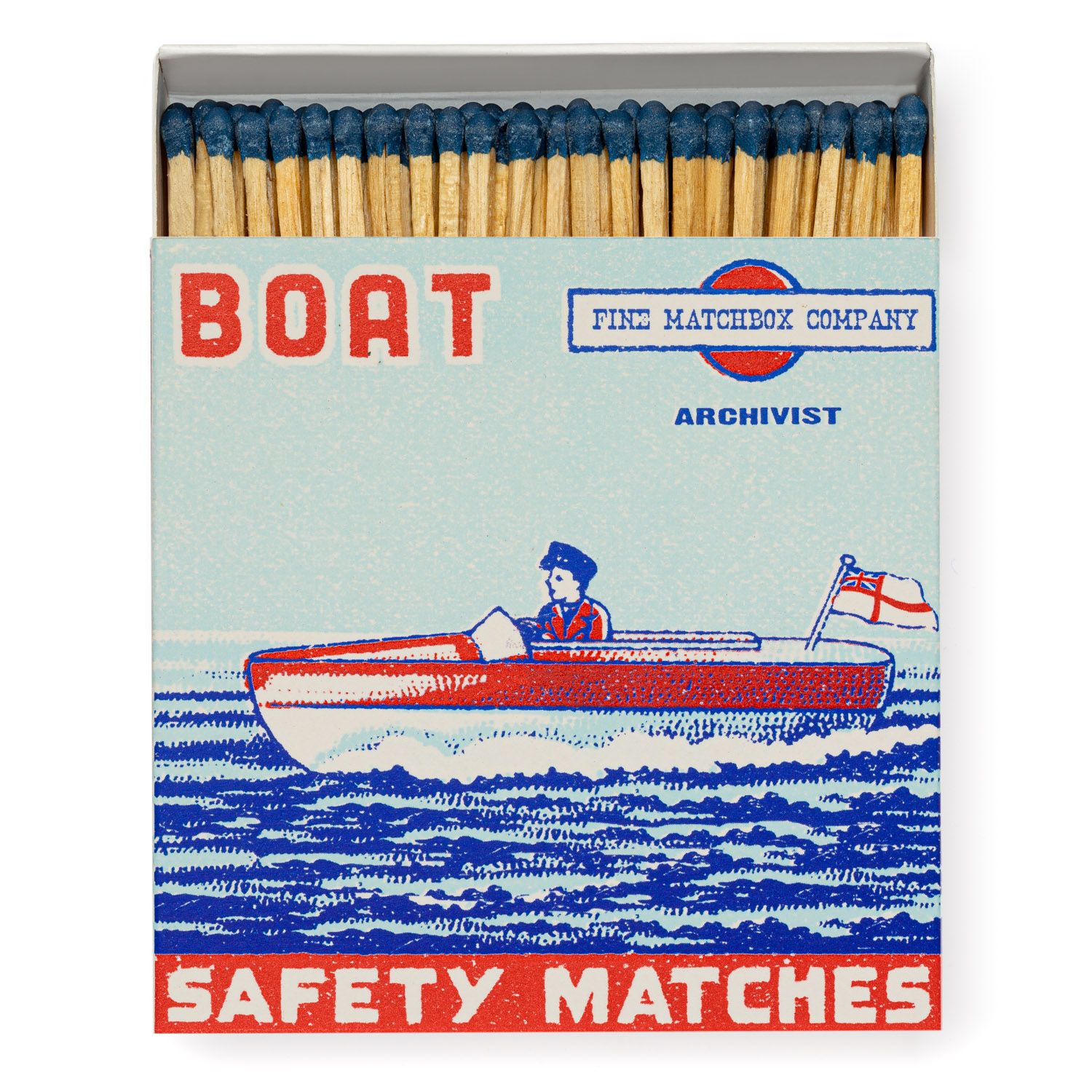 Streichhölzer "Boat" - Square Matches von Archivist