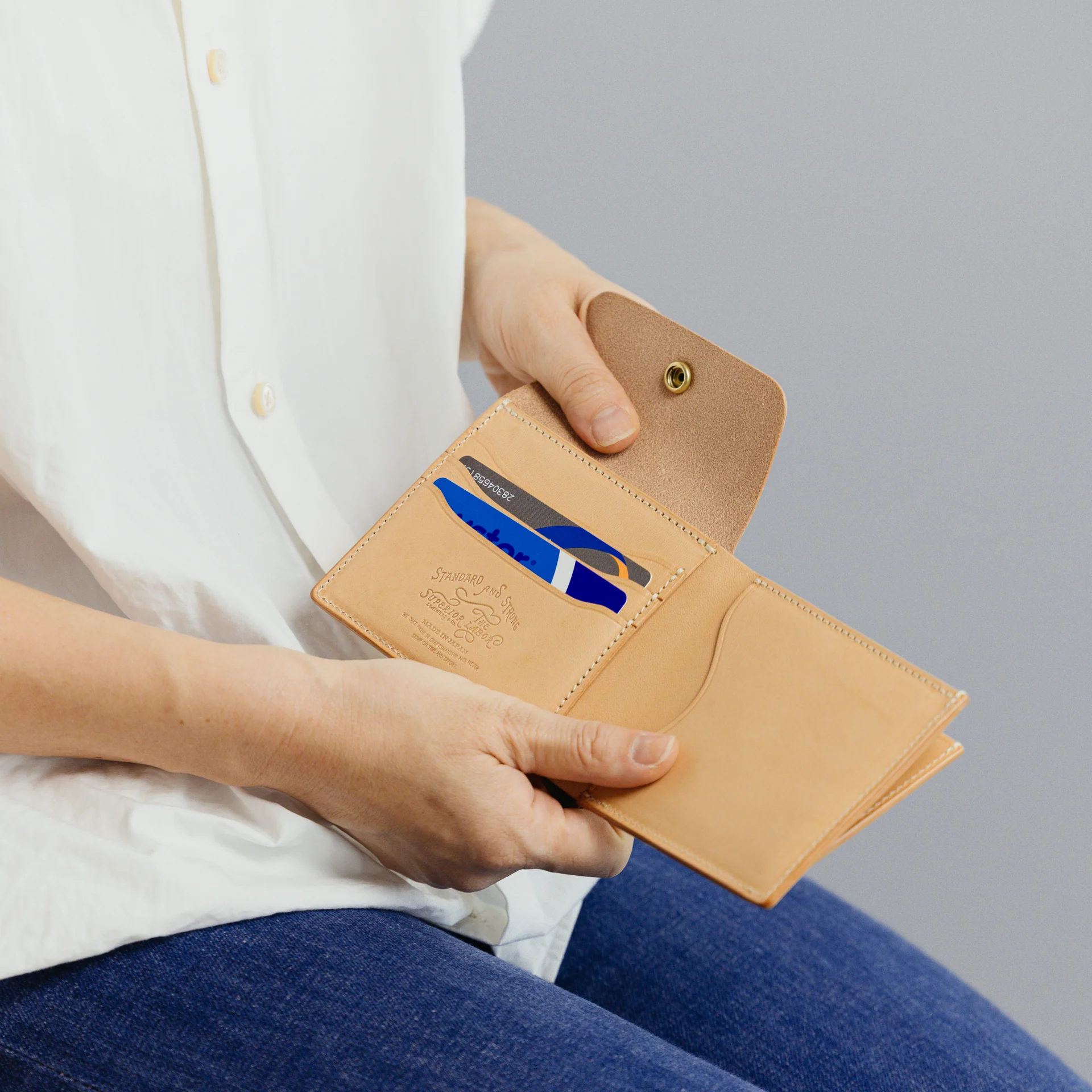 Billfold Wallet - Portemonnaie aus Leder - The Superior Labor