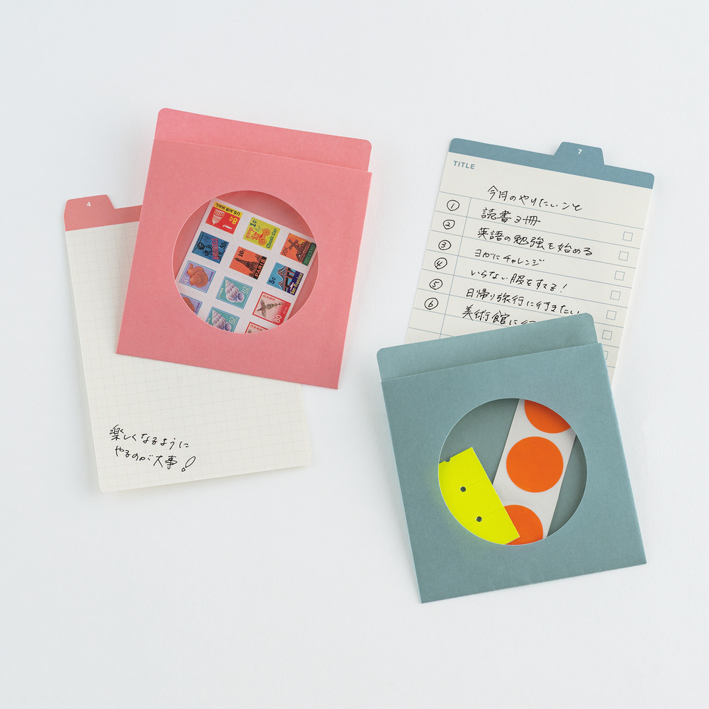 Index-Taschen 12 Monate – TSUKI no IRO | Hobonichi