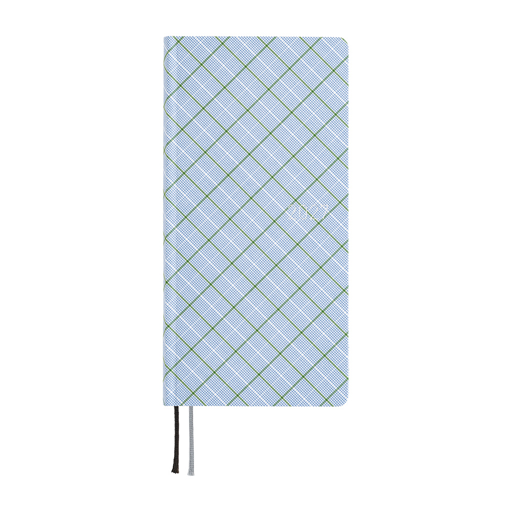 Weeks 2027 englisch – Shirt Fabric: Graph Plaid | Hobonichi