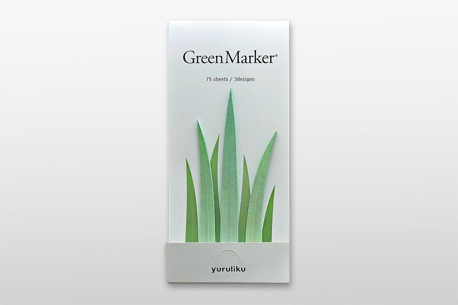 GreenMarker - Gras Haftnotizen von Yuruliku