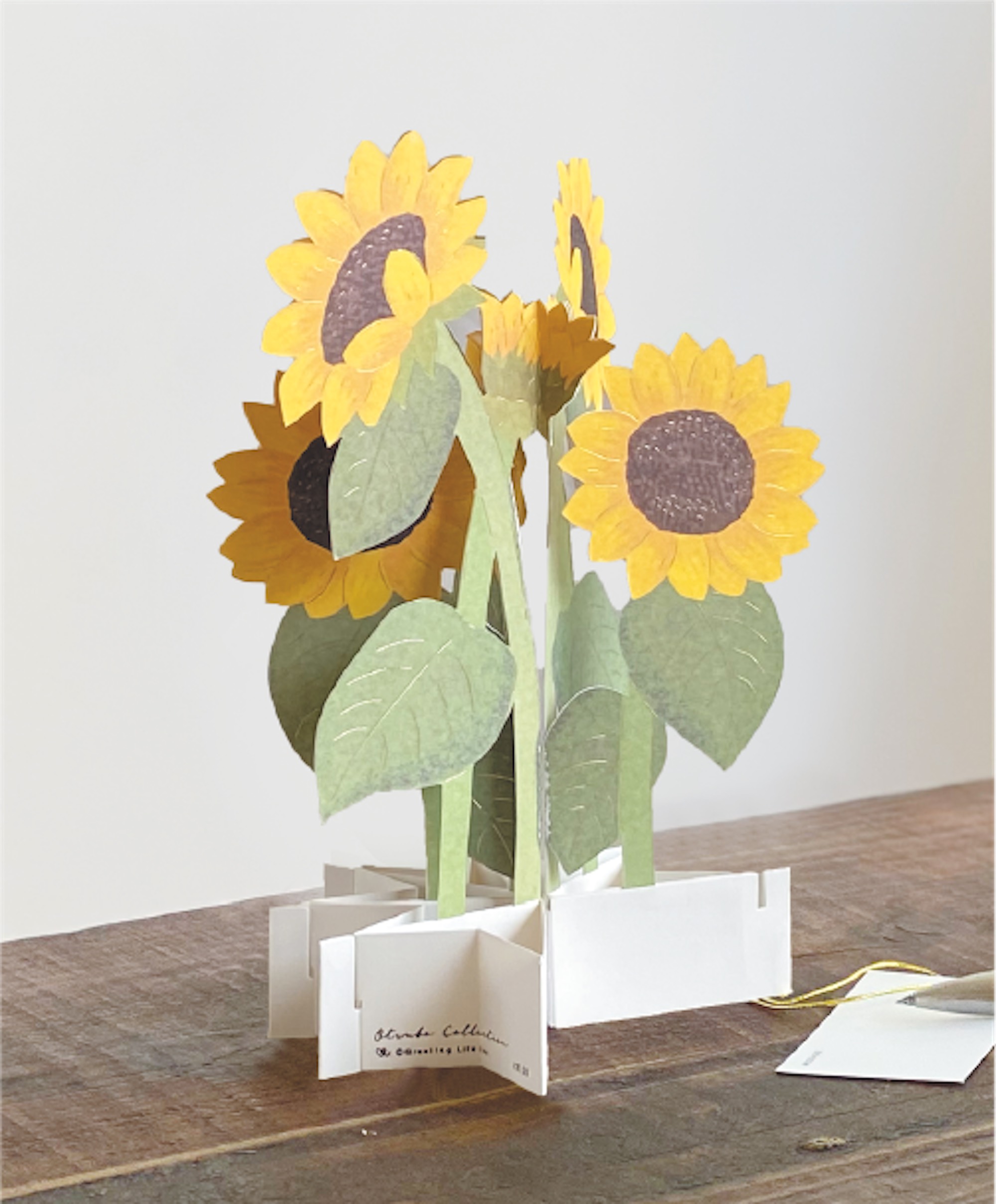 #19 Sonnenblume / Sunflower - 3D Blooming Card