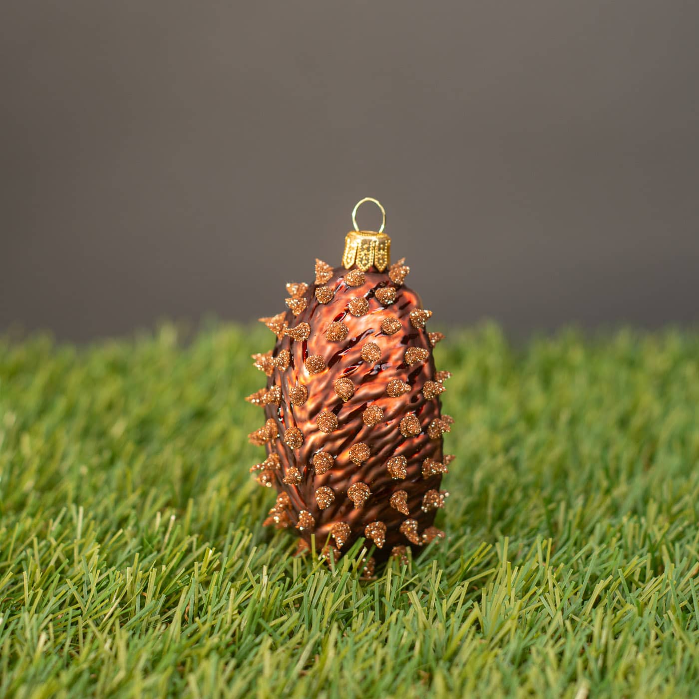 Igel stehend - Christbaumschmuck aus Glas von Hanco aus der Kategorie Christbaumschmuck mit der Artikelnummer 1634.02