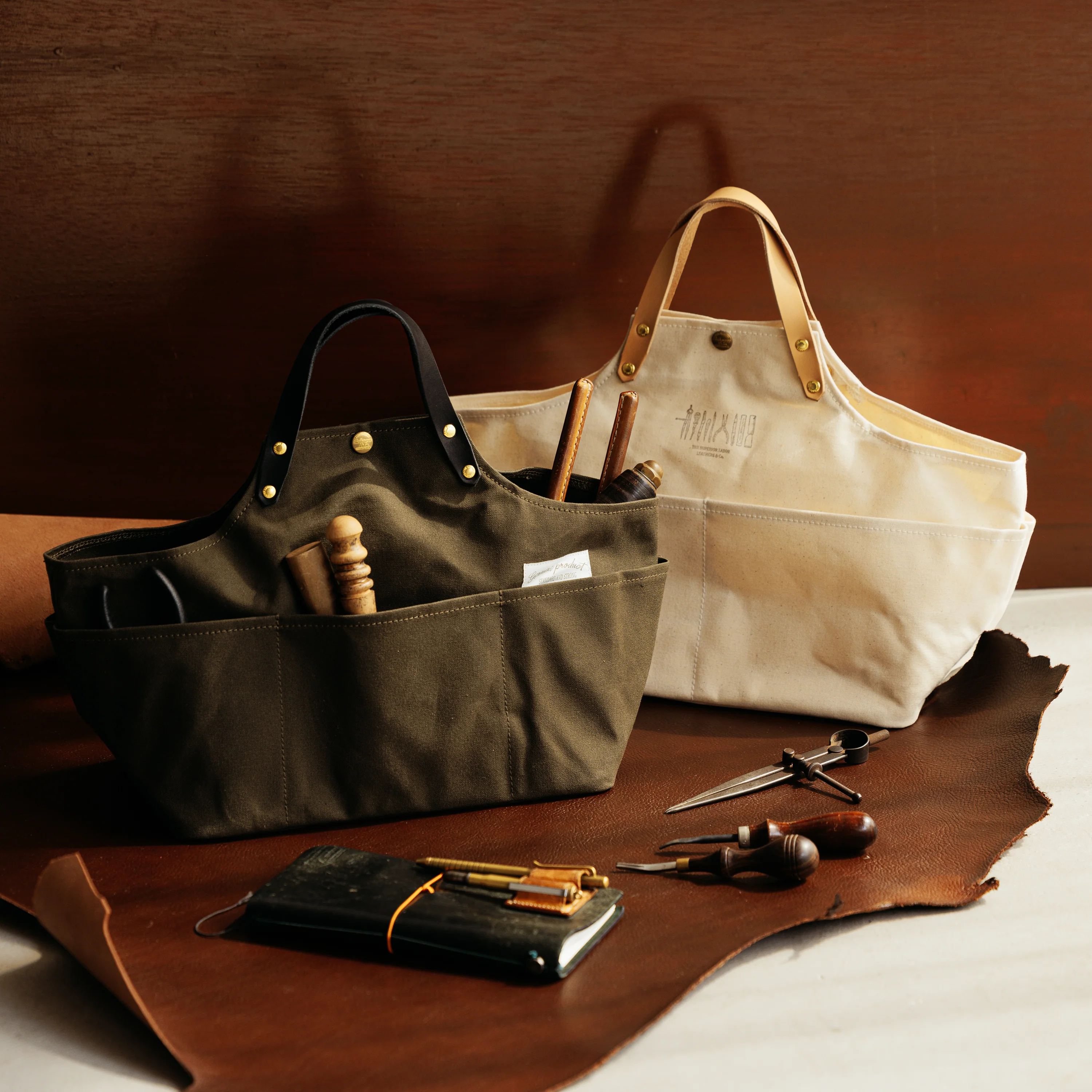 Paraffin Canvas Apron Bag - Schürzentasche aus Leinen - The Superior Labor - *Pre-order/Vorbestellung*
