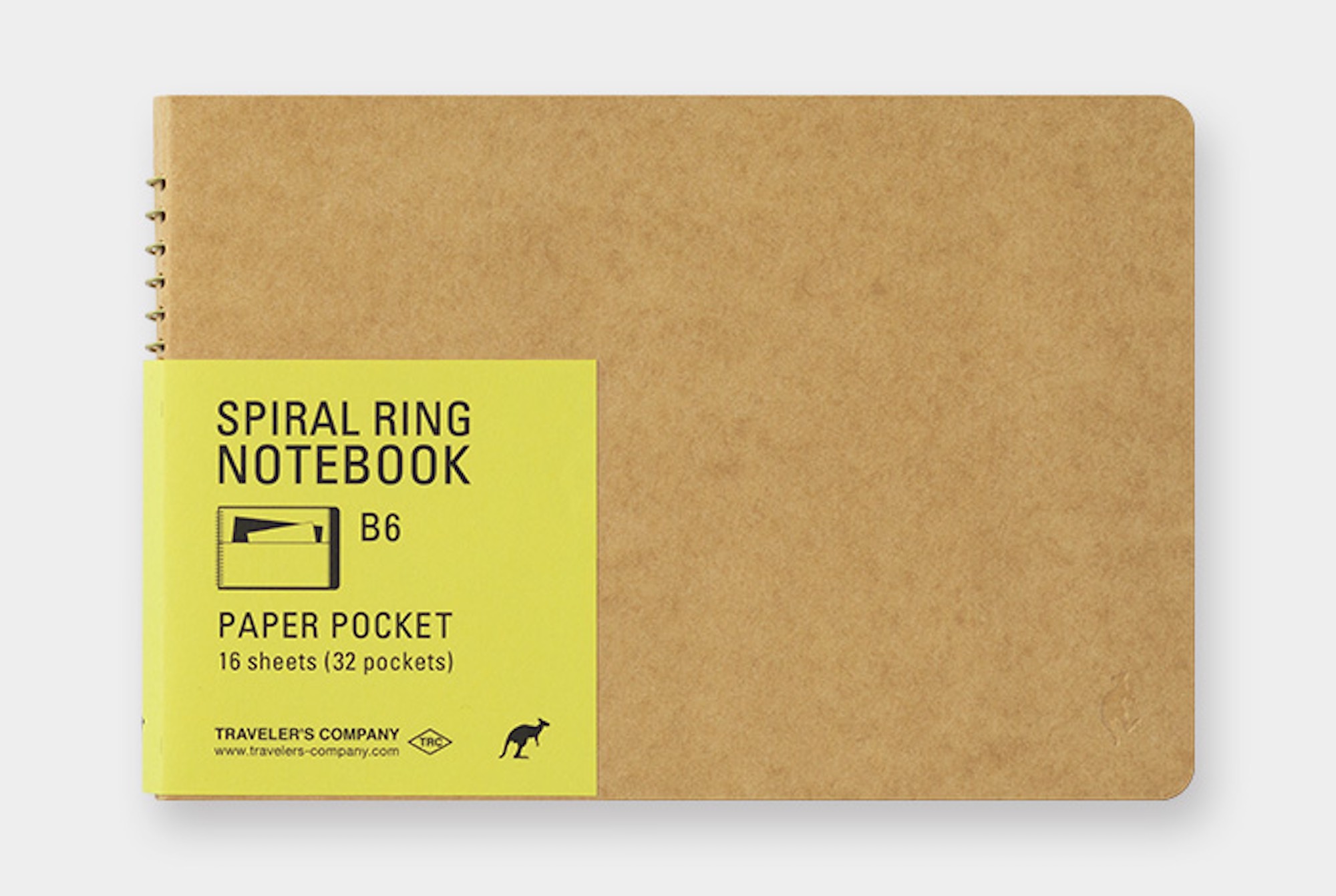 Spiral-Notizbuch - Paper Pocket - B6 - TRAVELER'S COMPANY-15251006-TRAVELER'S COMPANY JAPAN-Spiral Ring Notebooks Spiral-Notizbuch - Paper Pocket - B6 - TRAVELER'S COMPANY von TRAVELER'S COMPANY JAPAN aus der Kategorie Spiral Ring Notebooks mit der Artikelnummer 15251006