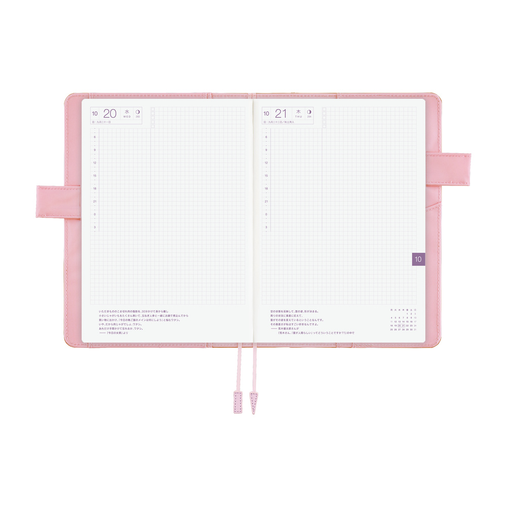 Hülle A5 Cousin – Colors: Chiffon Greige | Hobonichi