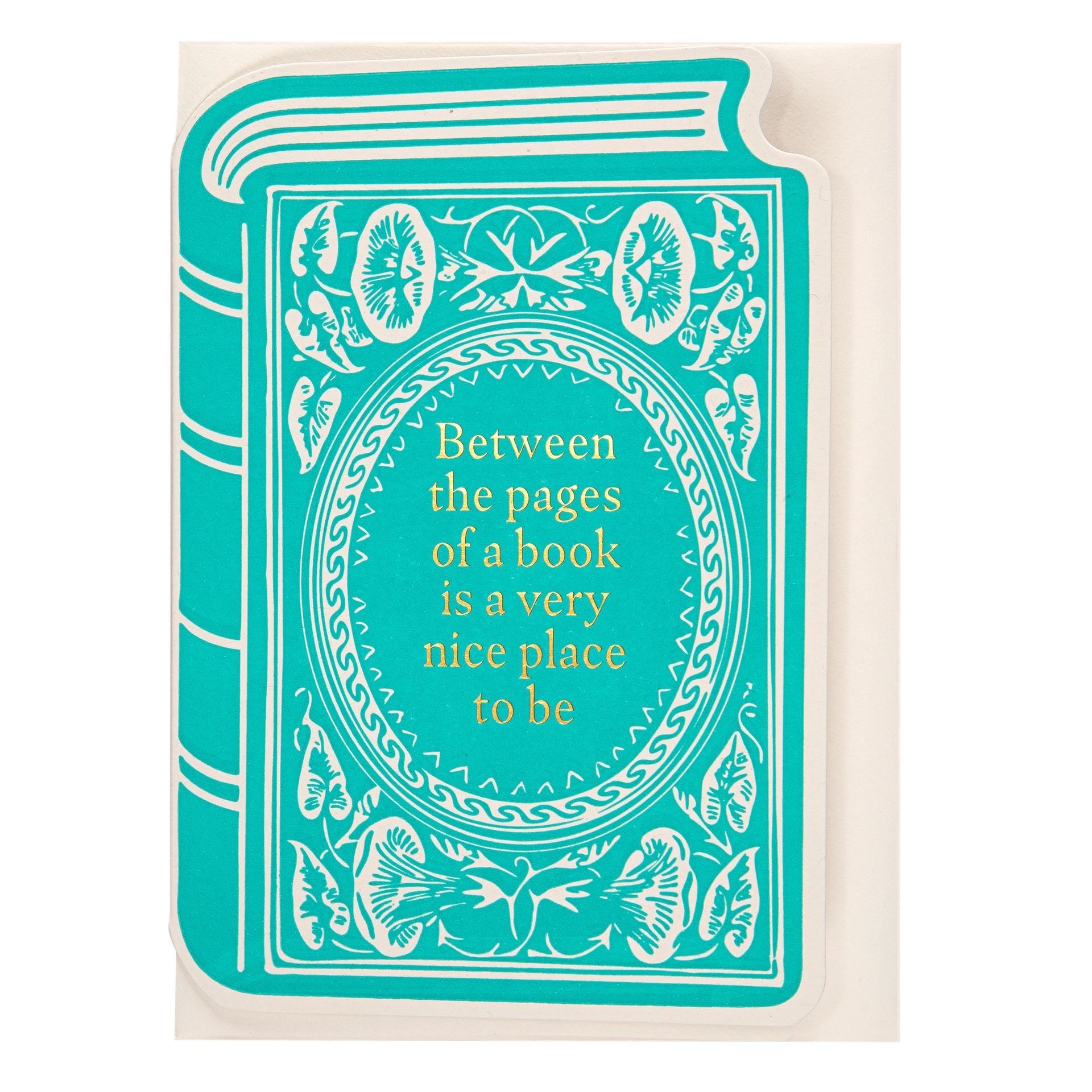 "Between The Pages" - 3D Klappkarte - Cut-Out Card von Archivist