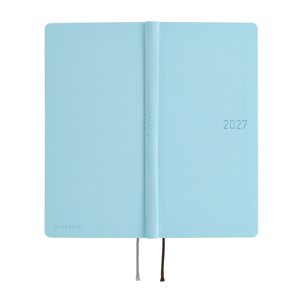 Weeks 2027 englisch – Colors: Sea Glass | Hobonichi