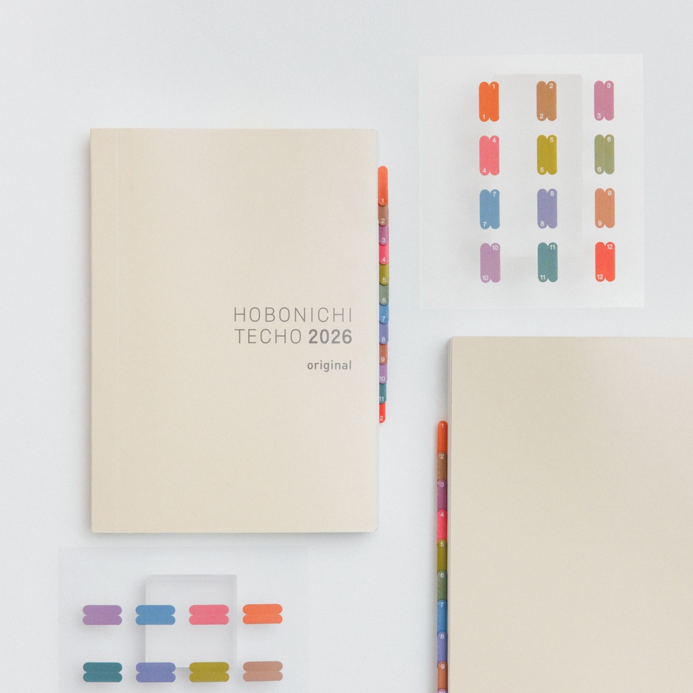 Index-Sticker – TSUKI no IRO | Hobonichi