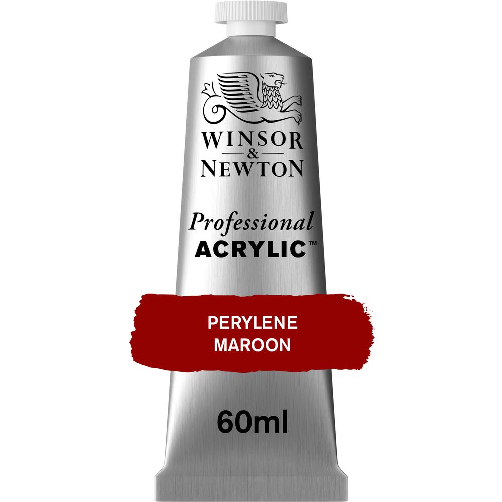 507 - Perylene Maroon - 60ml Professional Acrylic von Winsor&Newton - S4
