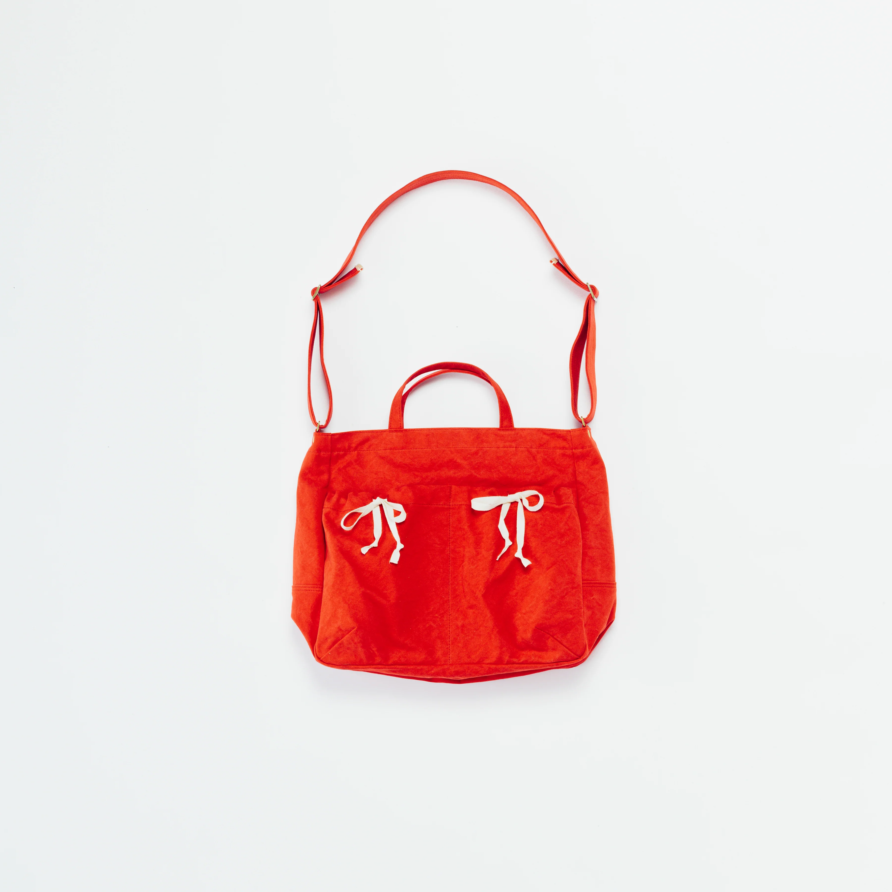 Two Pocket Shoulder Bag - Schultertasche aus Baumwolle - The Superior Labor - *Pre-order/Vorbestellung*