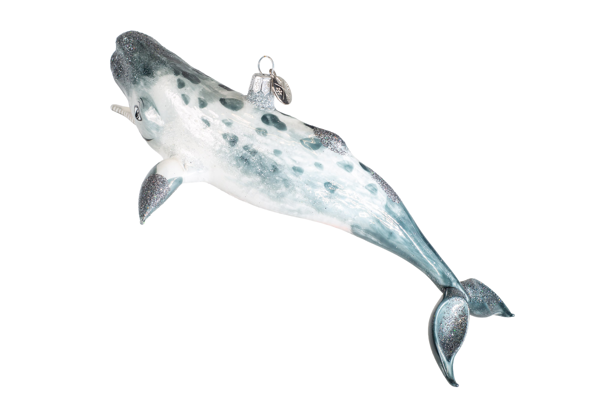 Pottwal #2 - Christbaumschmuck - Glaskunst aus Polen