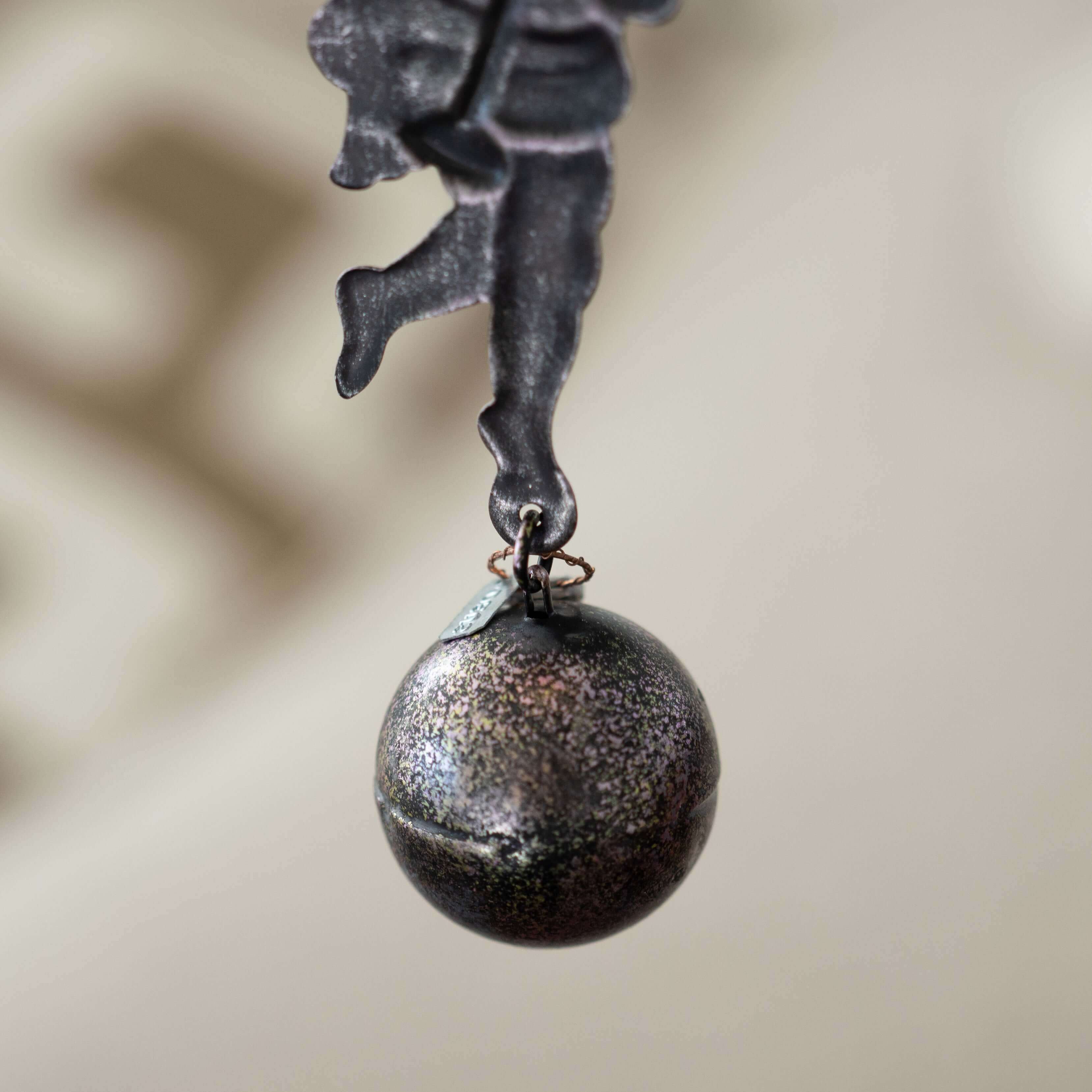 Faun-Kerzenhalter Aus Metall Mit Kugel - Deus Living Copenhagen