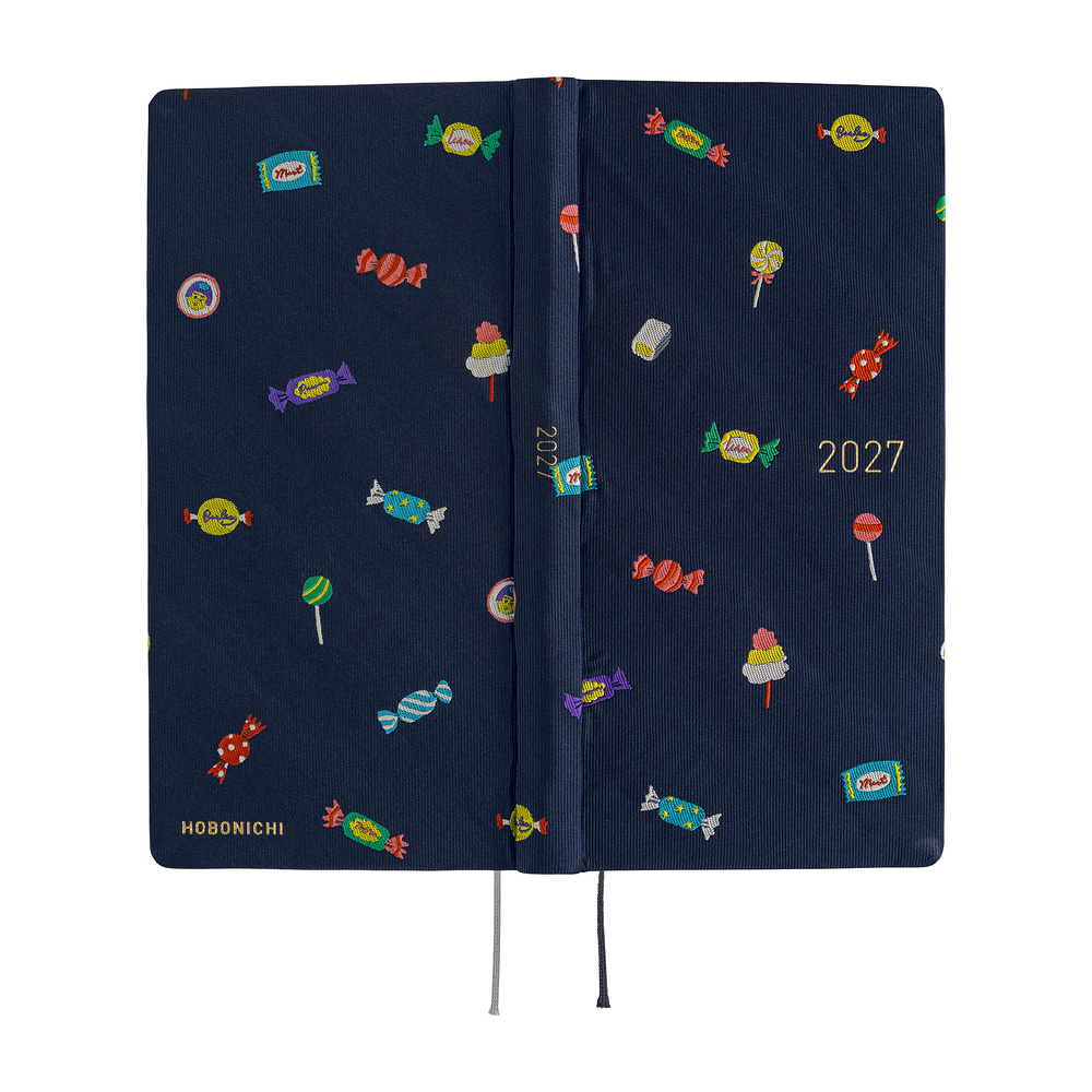 Weeks MEGA 2027 englisch – Bow & Tie: Candy Dream | Hobonichi