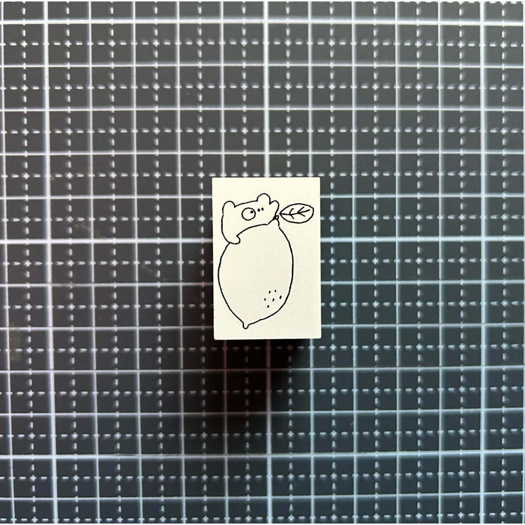"Lemon" - Ai's paper store - Japanischer Stempel