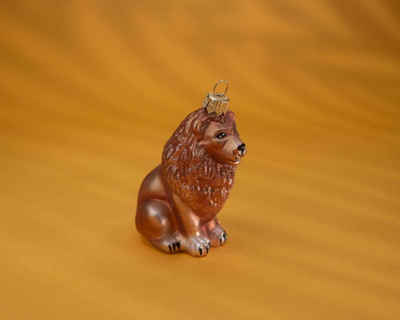 Löwe sitzend - Christbaumschmuck aus Glas-OF16908-Weihnachtsland-Christbaumschmuck Löwe sitzend - Christbaumschmuck aus Glas von Weihnachtsland aus der Kategorie Christbaumschmuck mit der Artikelnummer OF16908
