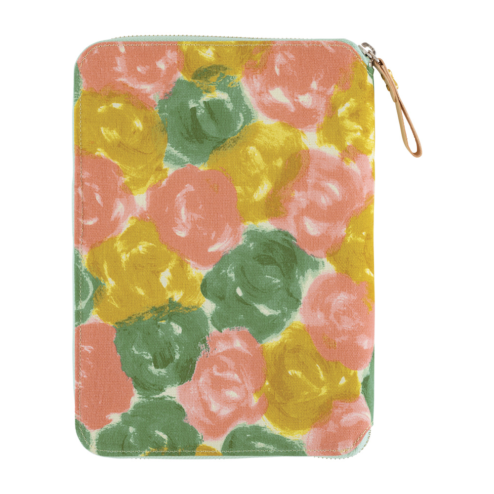 Hülle A5 Cousin – minä perhonen: glass flower (Pink Mix) | Hobonichi