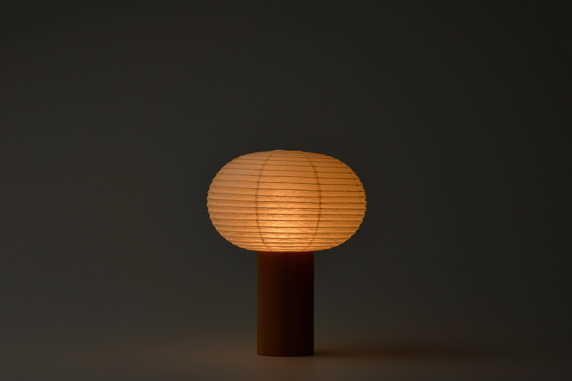 TORCHIN "Oval" - Japanische Papierlampe von Shiraki Kougei