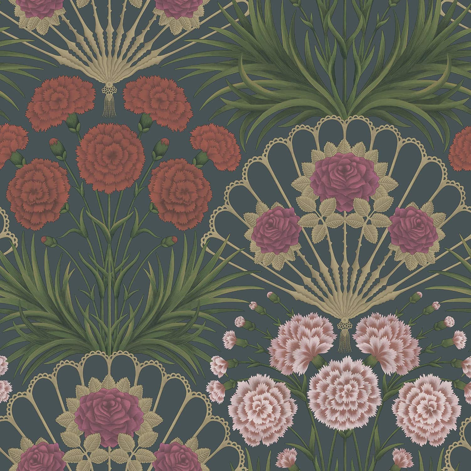 Flamenco Fan Tapete - 117/14044 - Cole&Son - Seville-117-14044-Cole&Son-Seville Flamenco Fan Tapete - 117/14044 - Cole&Son - Seville von Cole&Son aus der Kategorie Seville mit der Artikelnummer 117-14044
