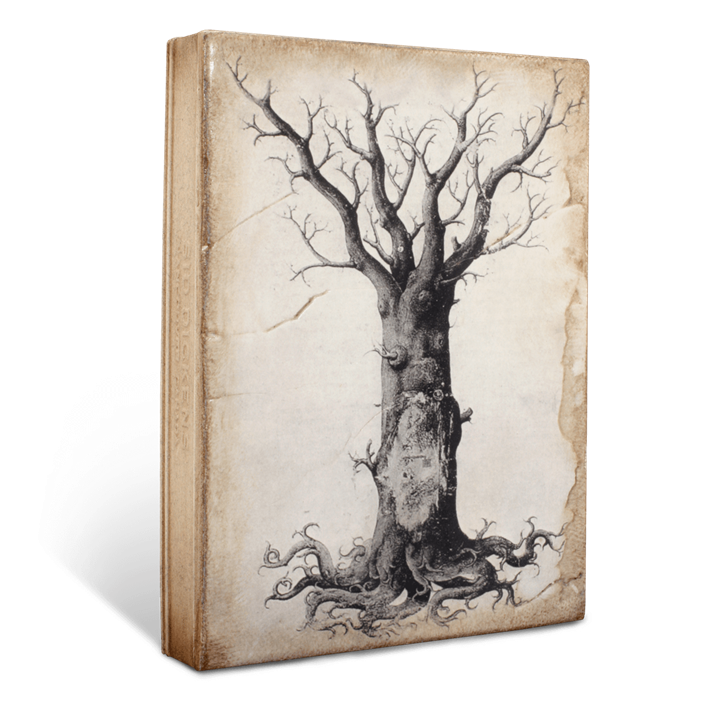 T125 - Medieval Tree of Life - Memory Block Sid Dickens von Sid Dickens aus der Kategorie Memory Blocks mit der Artikelnummer T125