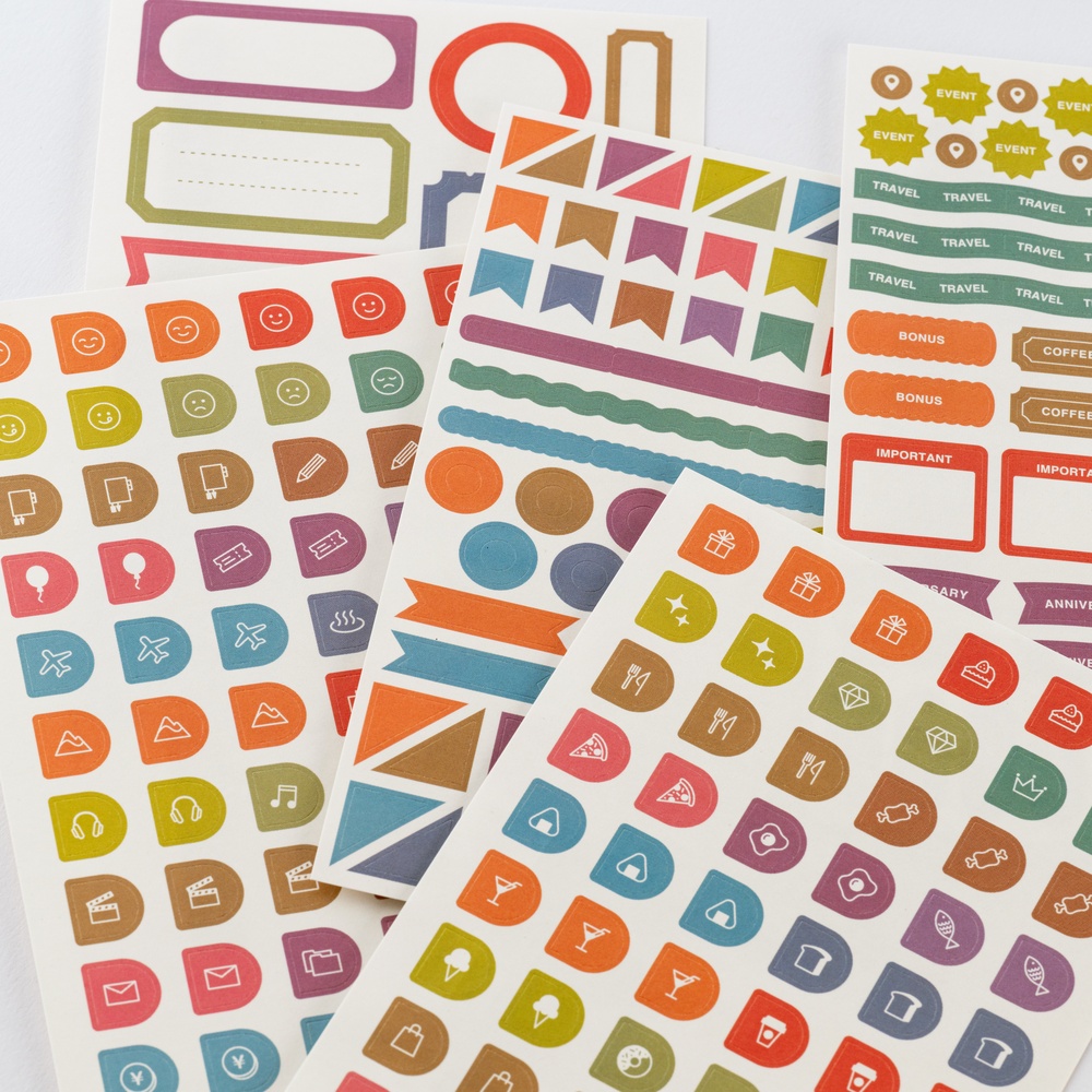 Sticker-Set – TSUKI no IRO: Schedule | Hobonichi