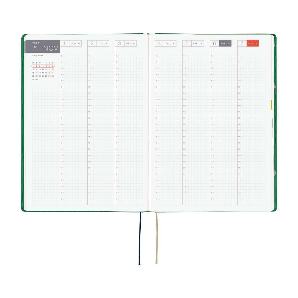 HON A5 2027 englisch – Bow & Tie: Sheep Sheep Sheep | Hobonichi