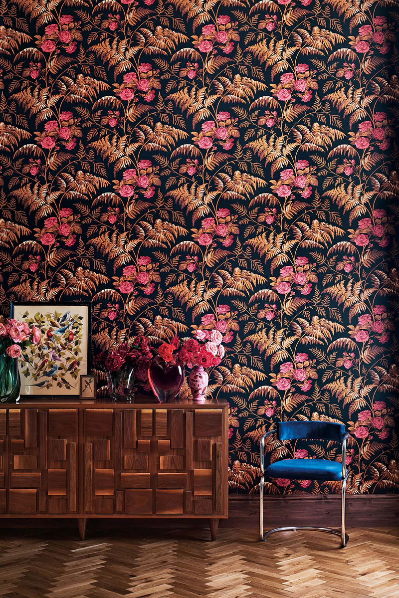 Rose Tapete - 115/10031 - Cole&Son - Botanical ~Botanica~ von Cole&Son aus der Kategorie Botanical Botanica mit der Artikelnummer 115-10031