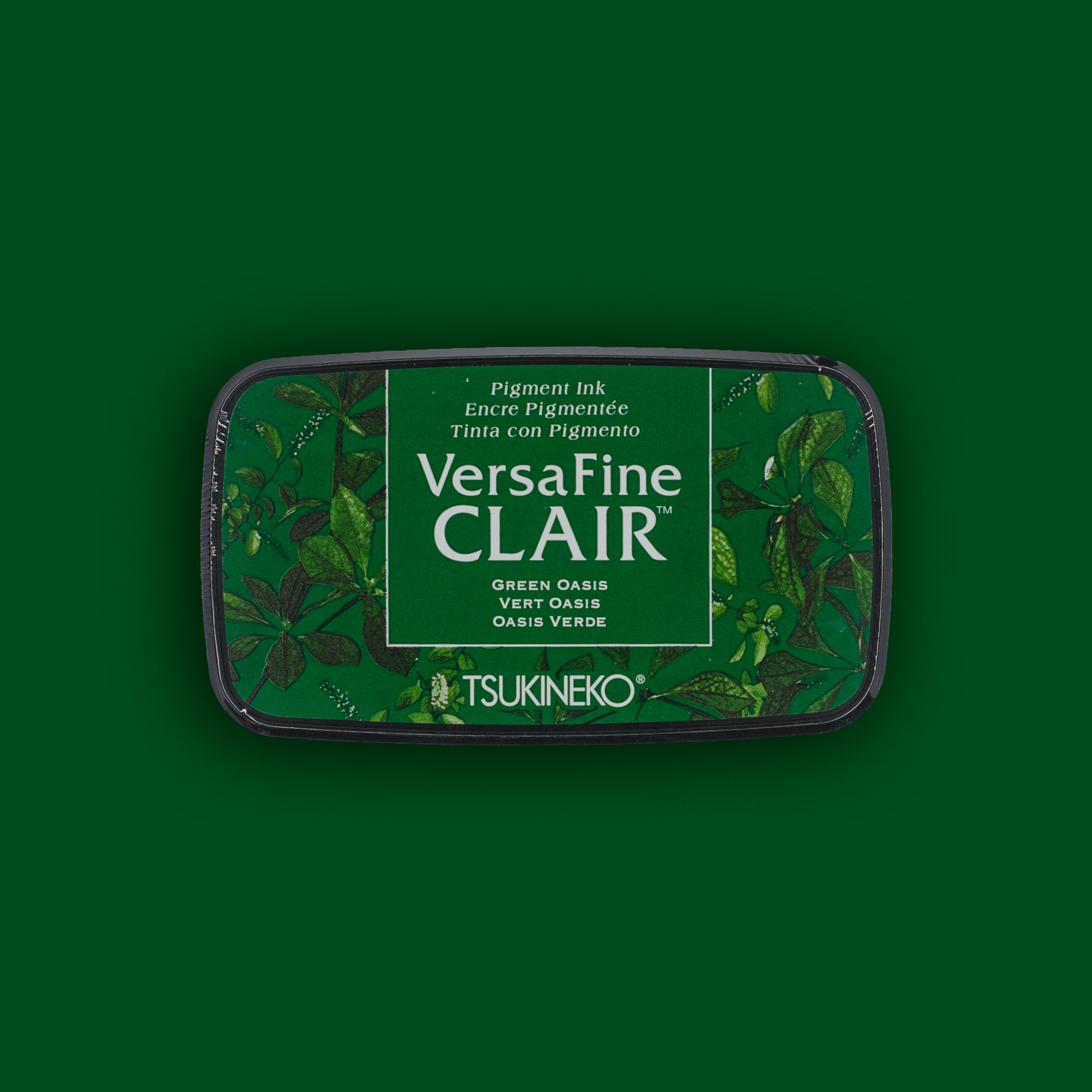 Green Oasis - VersaFine CLAIR - Stempelkissen von Tsukineko-VF-501-Tsukineko-Stempelkissen Green Oasis - VersaFine CLAIR - Stempelkissen von Tsukineko von Tsukineko aus der Kategorie Stempelkissen mit der Artikelnummer VF-501