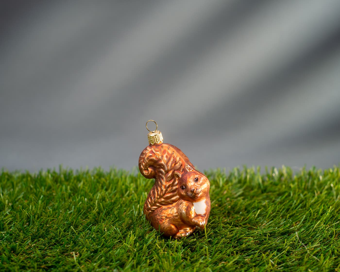 Eichhörnchen - Christbaumschmuck aus Glas-1463.02-Hanco-Christbaumschmuck Eichhörnchen - Christbaumschmuck aus Glas von Hanco aus der Kategorie Christbaumschmuck mit der Artikelnummer 1463.02