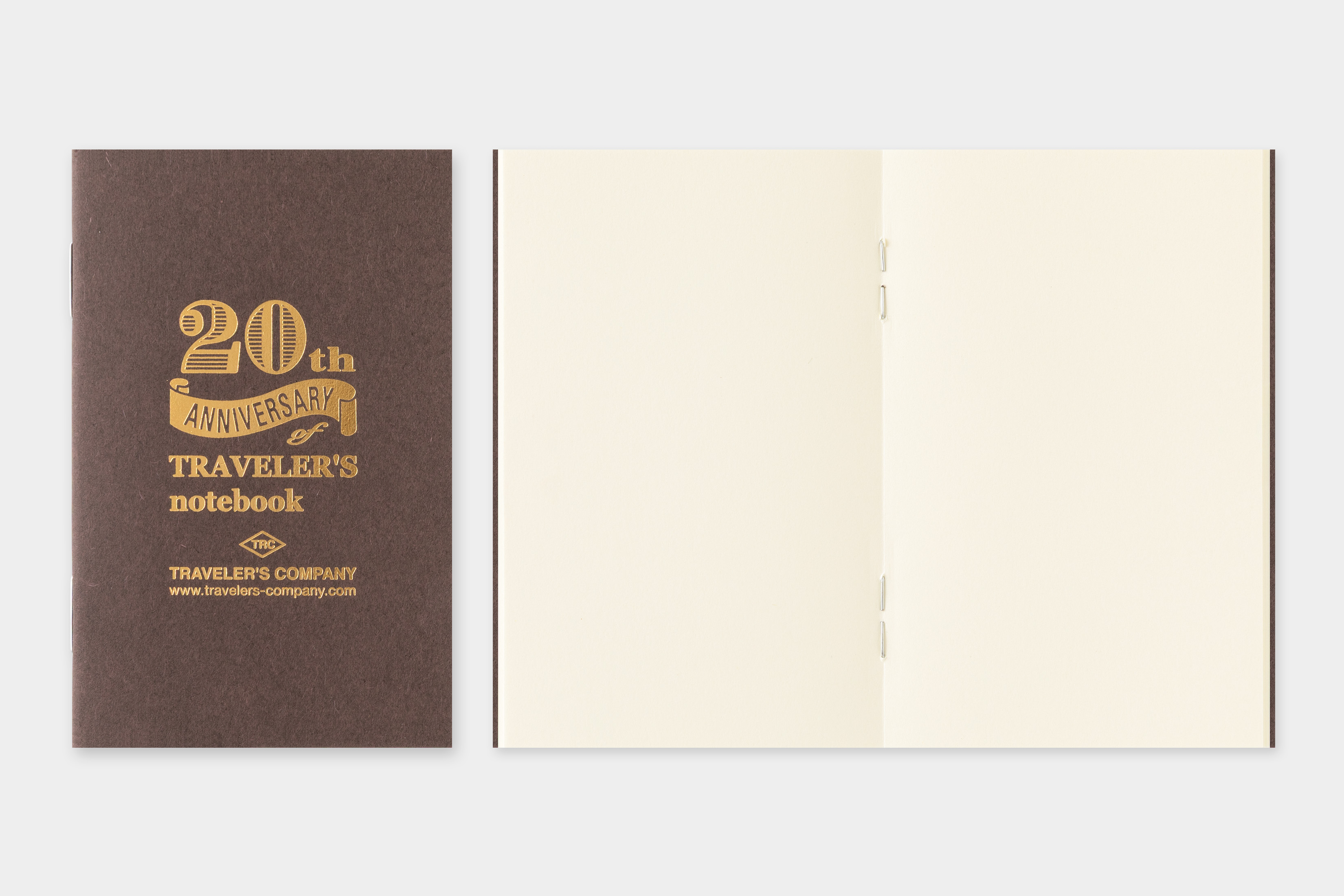 TRAVELER’S notebook Card Size – 20th Anniversary Set - Braun / Brown