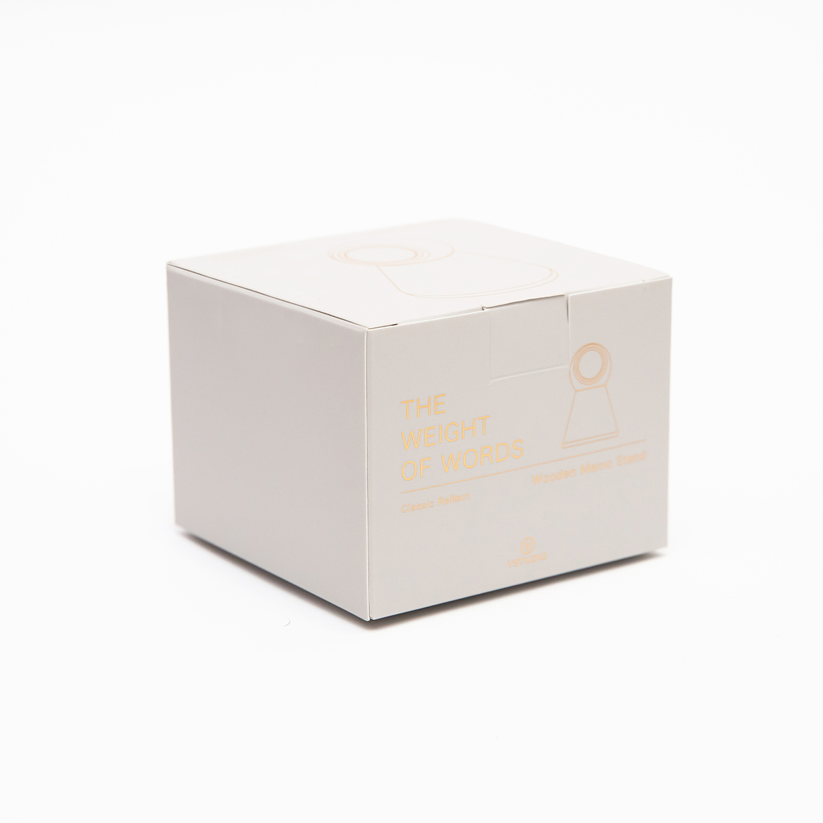 Classic Reflect - Magnetischer Halter aus Walnussholz - Wooden Memo Stand - YSTUDIO